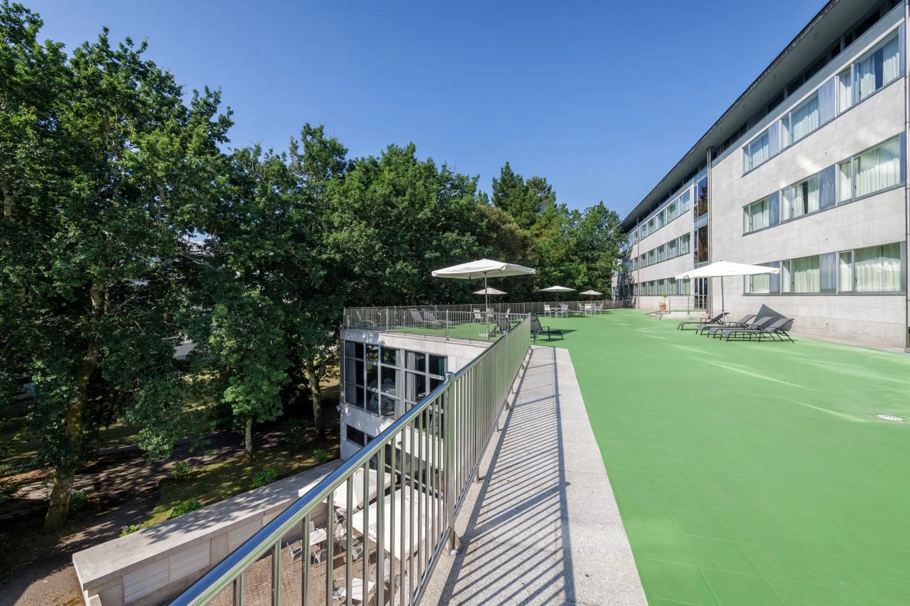 Property building in Hotel Balneario de Compostela