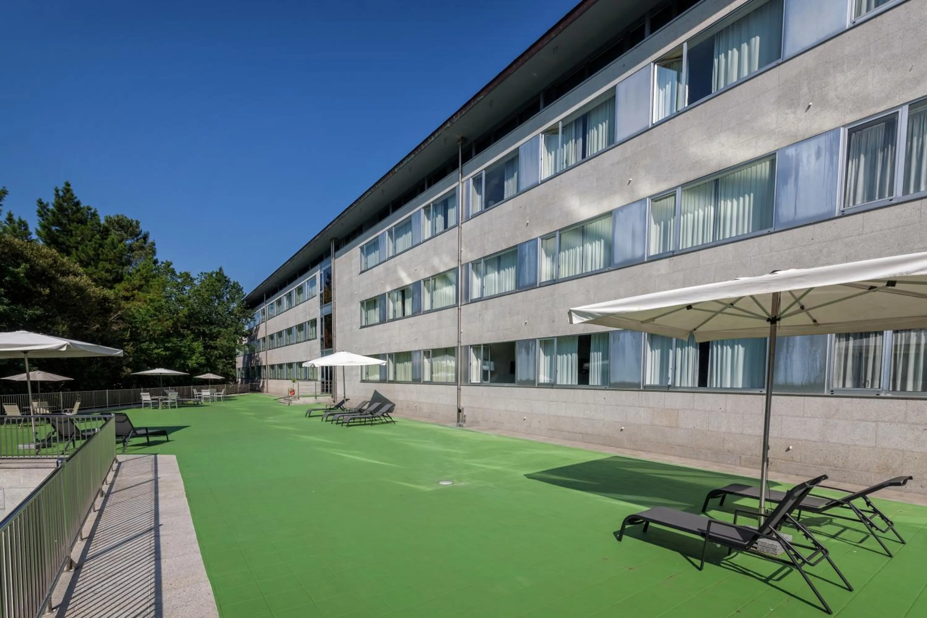 Property building in Hotel Balneario de Compostela