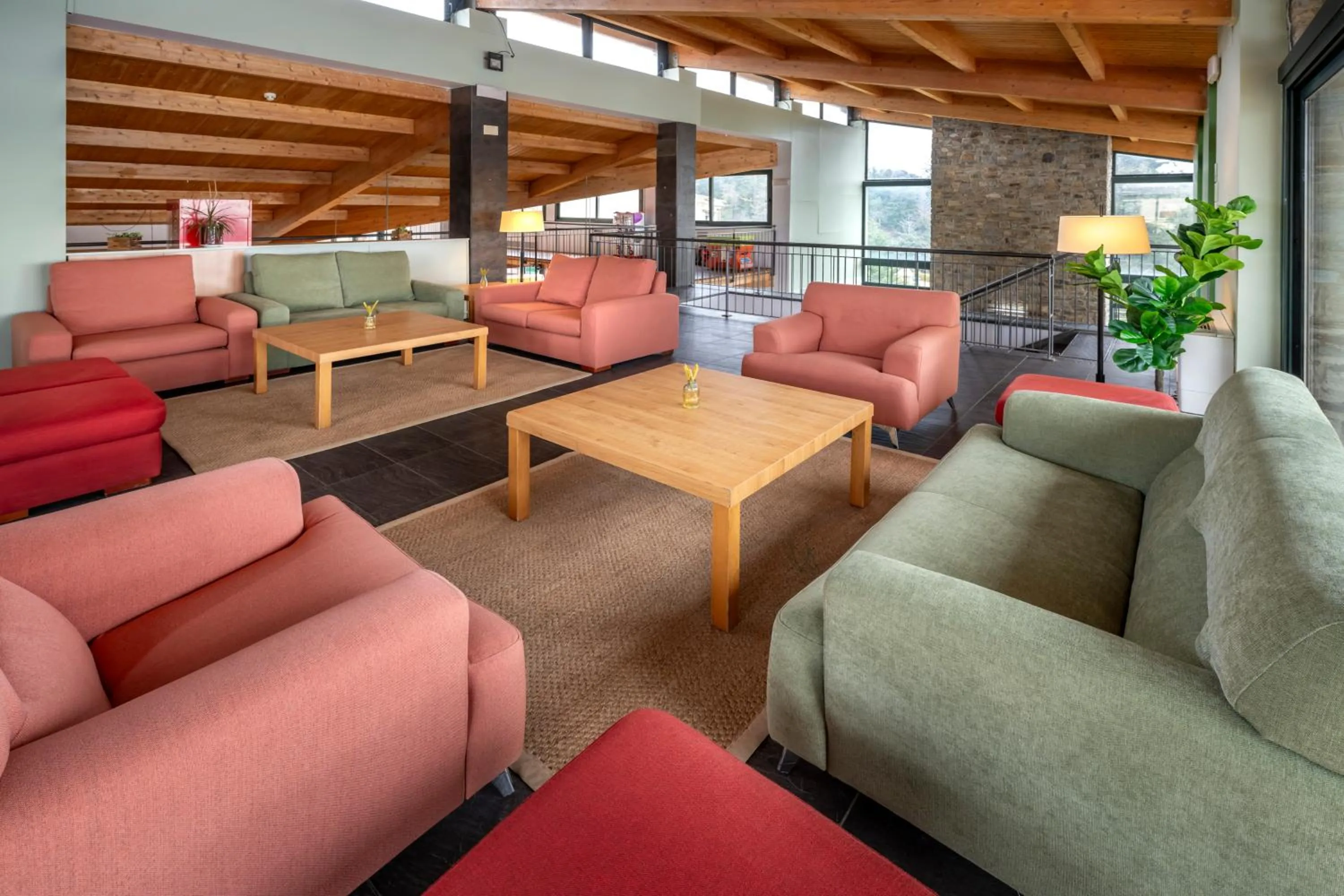 Living room in Vilar Rural De Sant Hilari Sacalm by Serhs Hotels