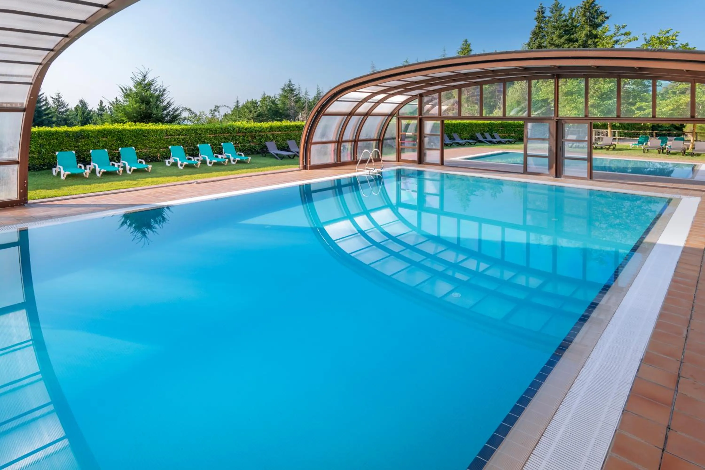 Swimming pool in Vilar Rural De Sant Hilari Sacalm by Serhs Hotels