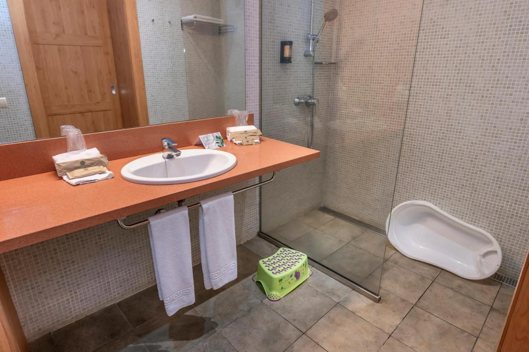 Bathroom in Vilar Rural De Sant Hilari Sacalm by Serhs Hotels