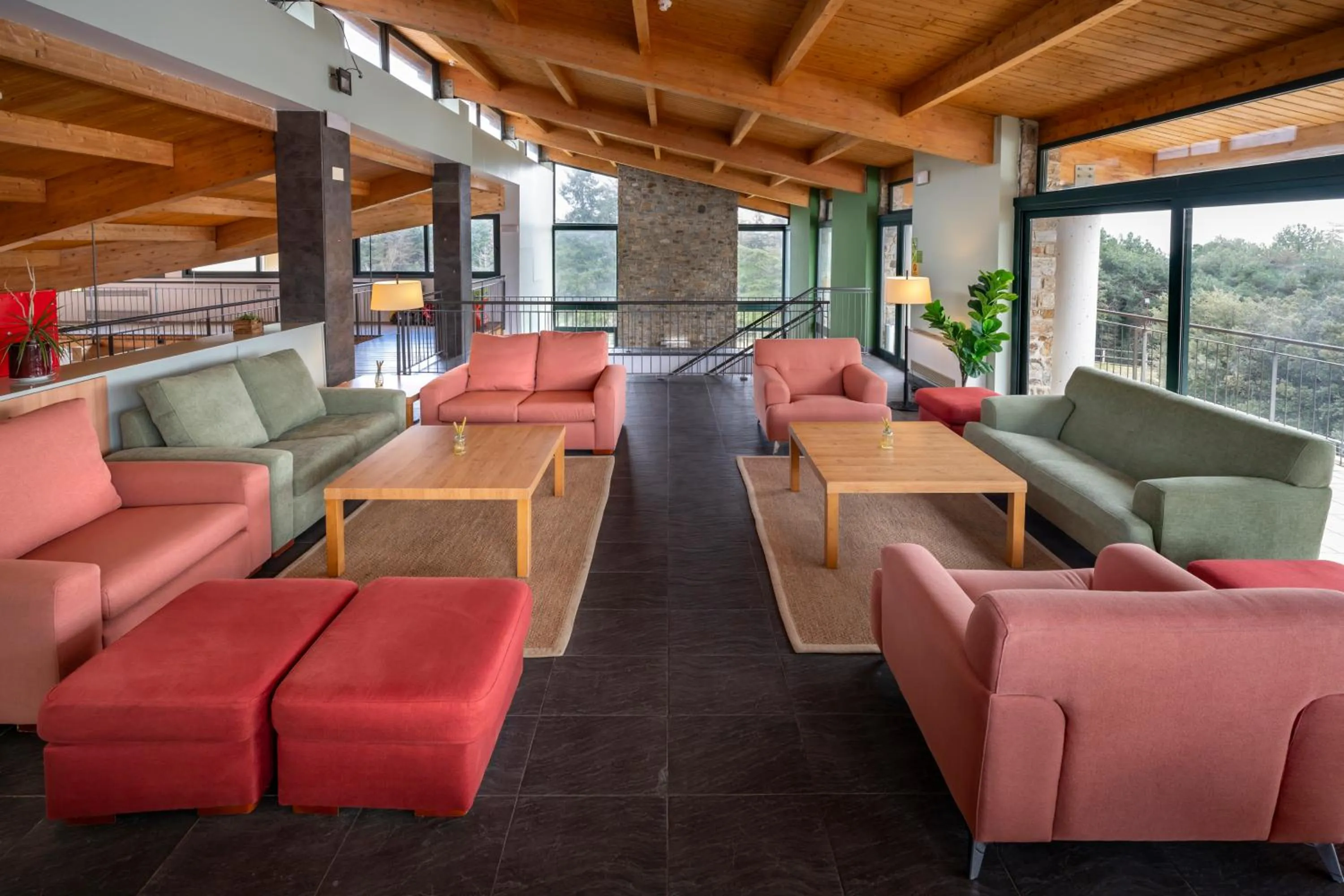 Living room in Vilar Rural De Sant Hilari Sacalm by Serhs Hotels