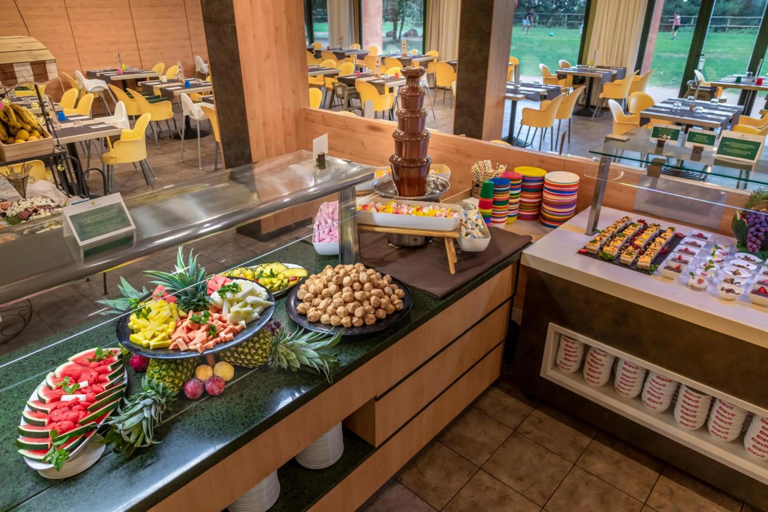 Restaurant/places to eat in Vilar Rural De Sant Hilari Sacalm by Serhs Hotels