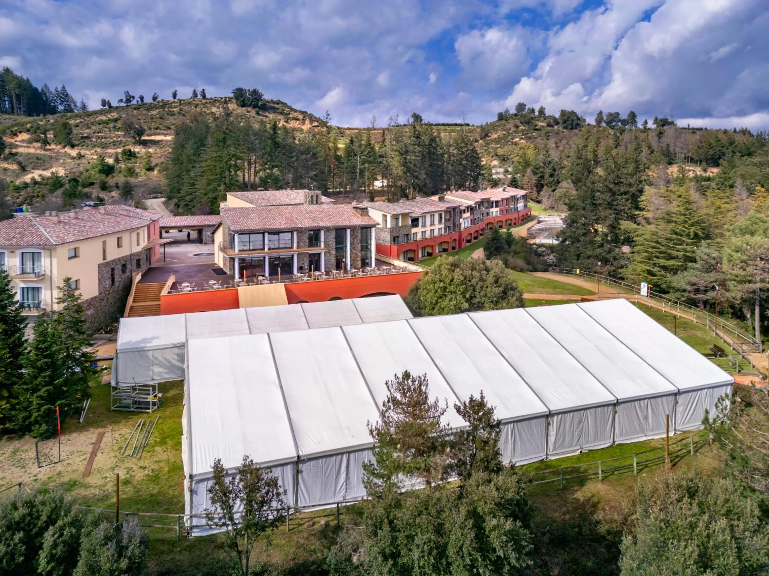 Garden in Vilar Rural De Sant Hilari Sacalm by Serhs Hotels