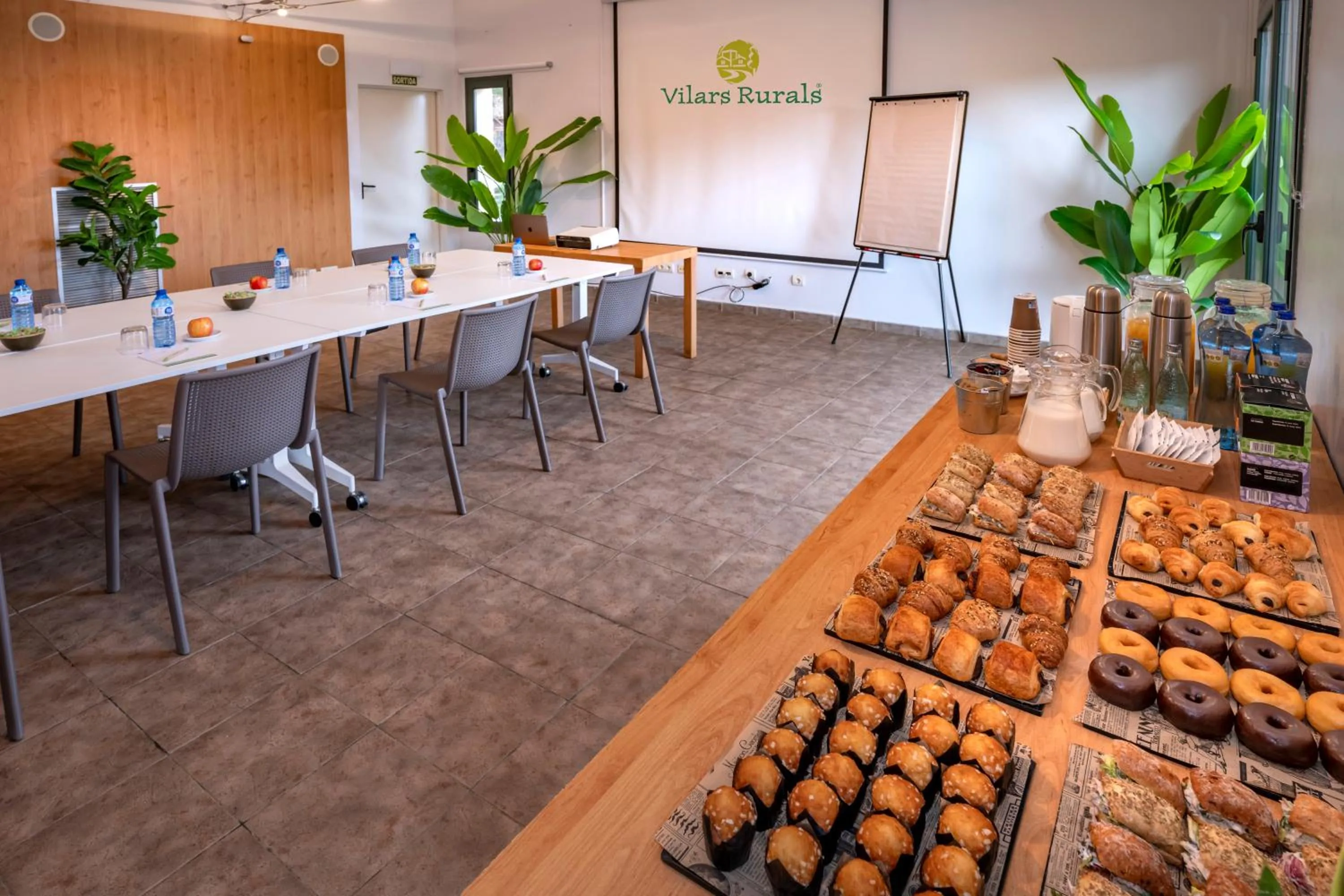 Meeting/conference room in Vilar Rural De Sant Hilari Sacalm by Serhs Hotels