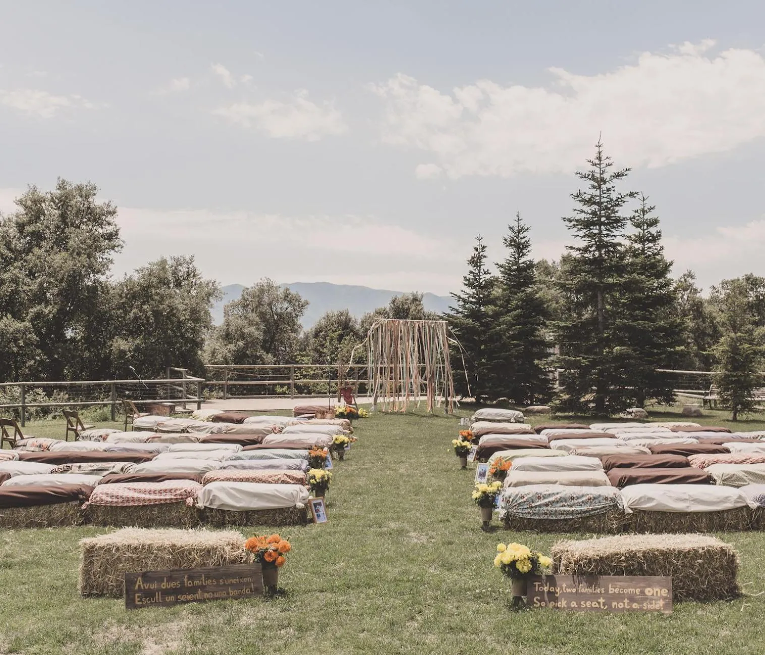 wedding in Vilar Rural De Sant Hilari Sacalm by Serhs Hotels