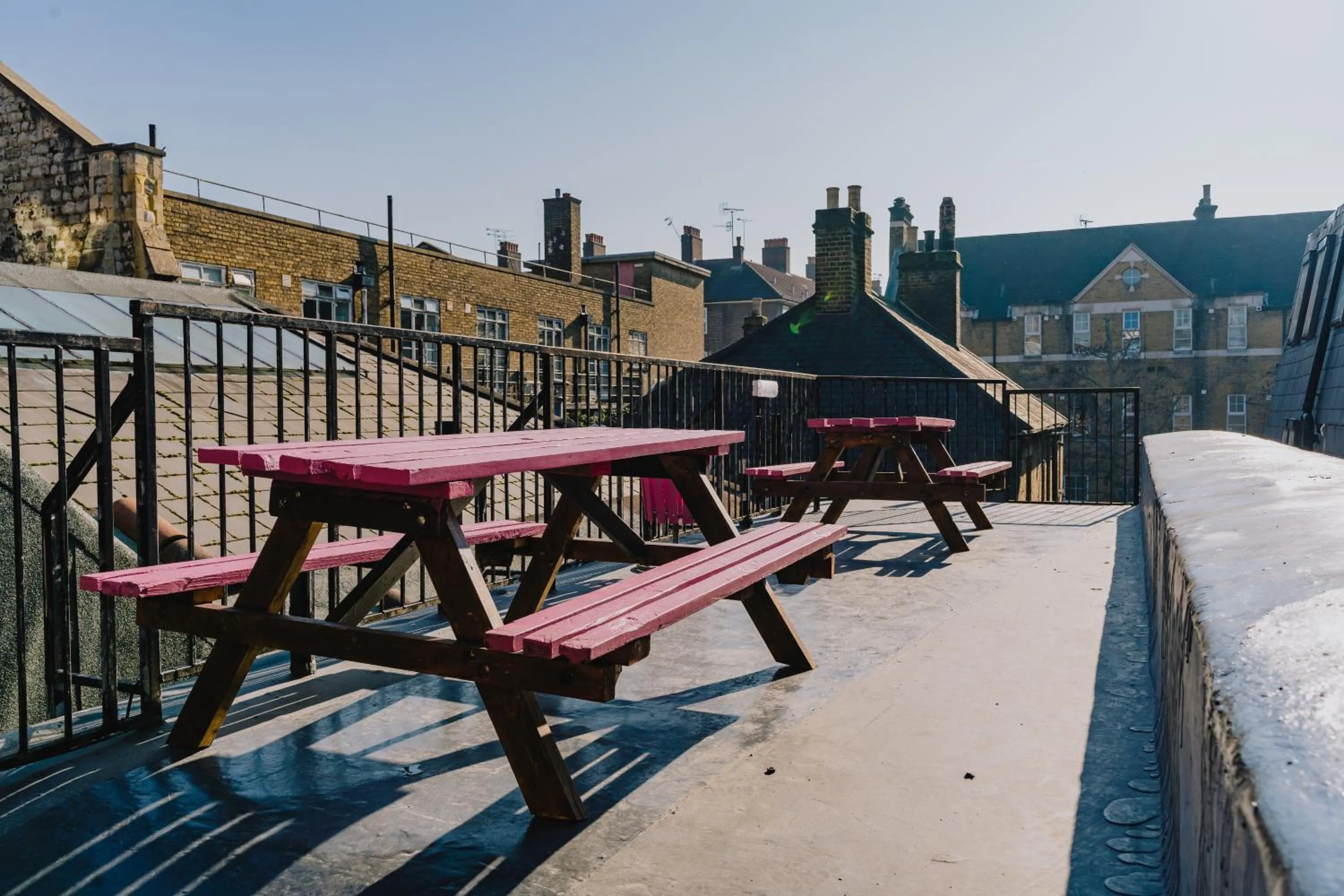 Balcony/Terrace in Hostelle - women only hostel London