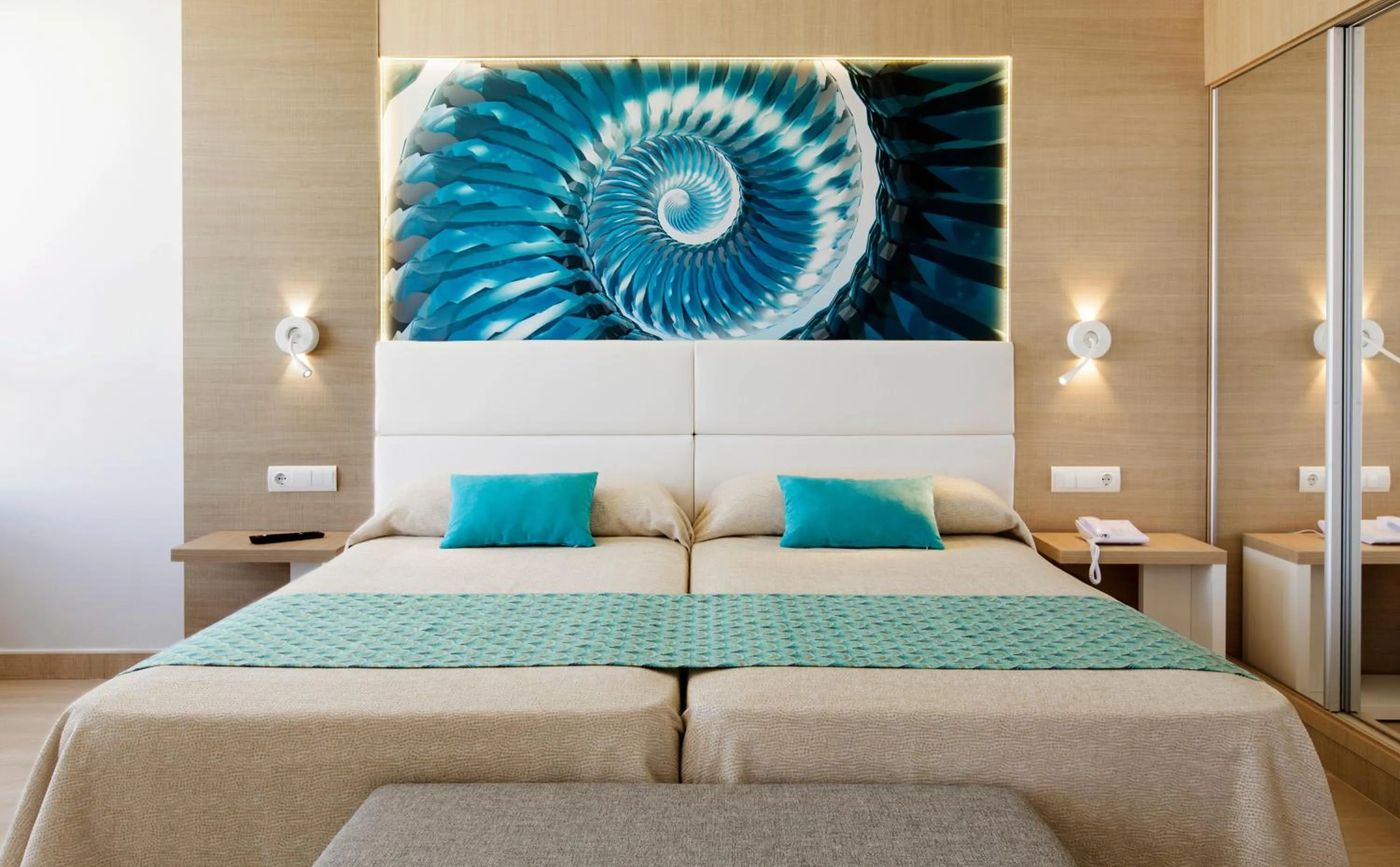 Decorative detail, Bed in Marvell Club Hotel & Apartments