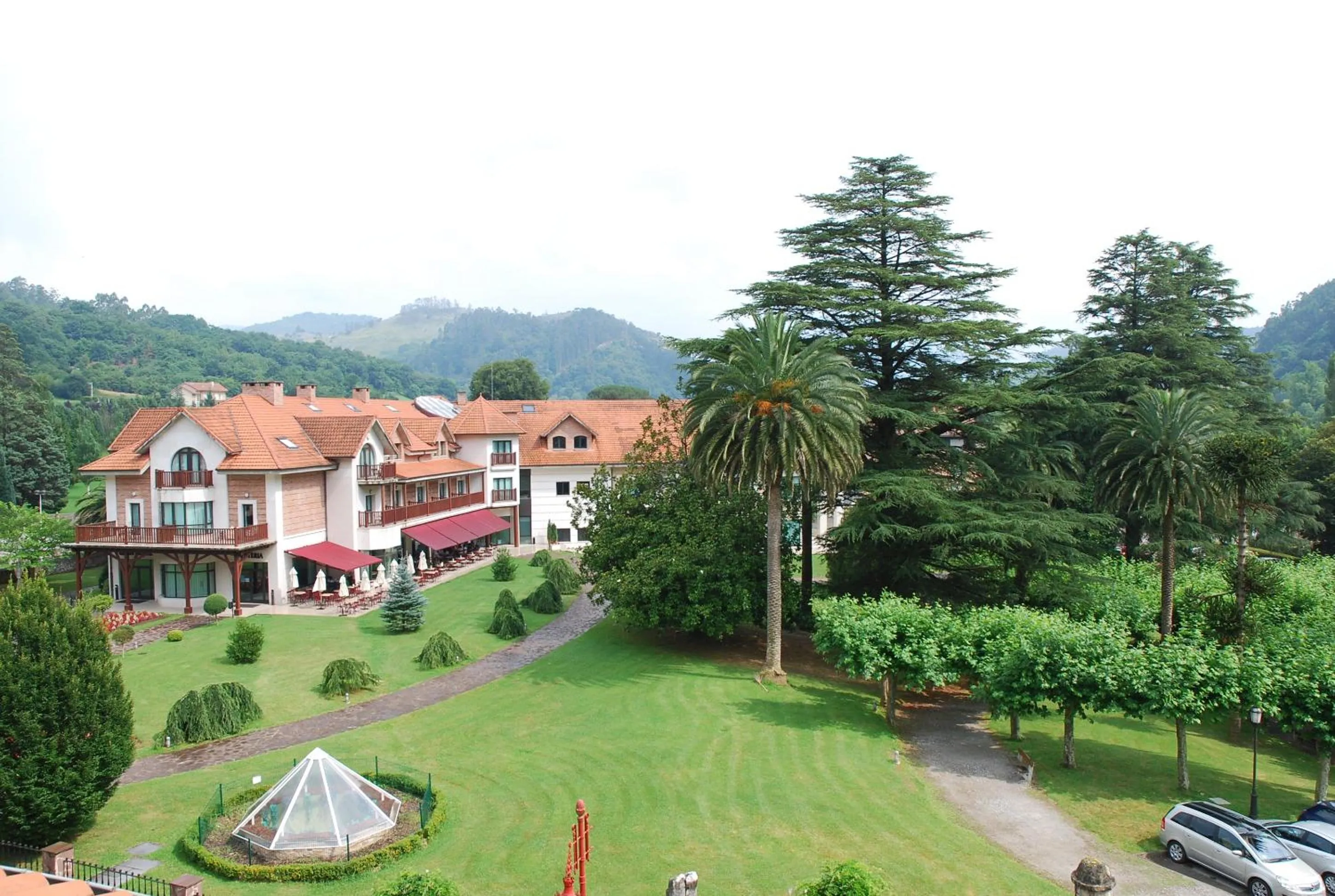 Bird's eye view in Gran Hotel Balneario De Puente Viesgo