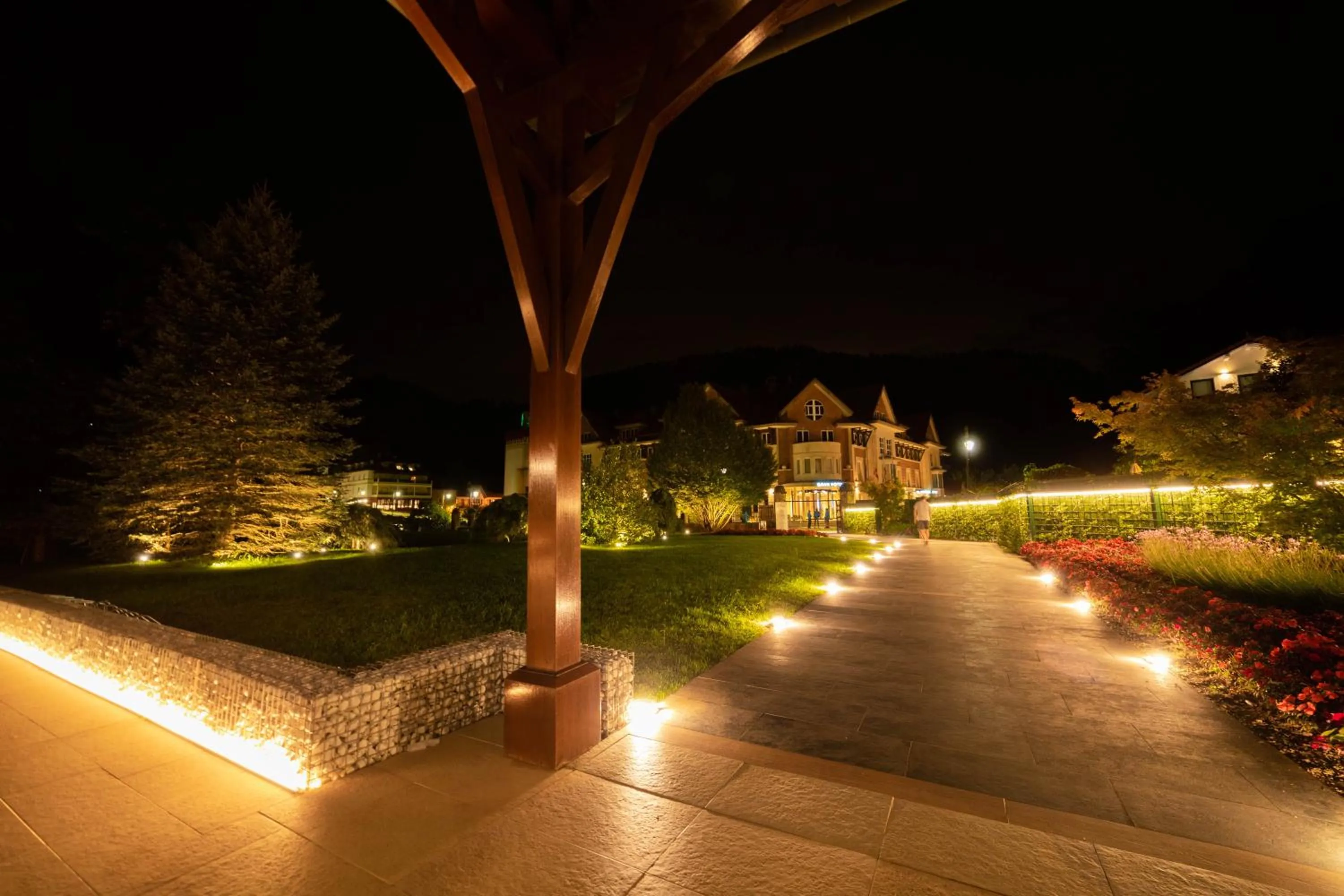 Garden in Gran Hotel Balneario De Puente Viesgo