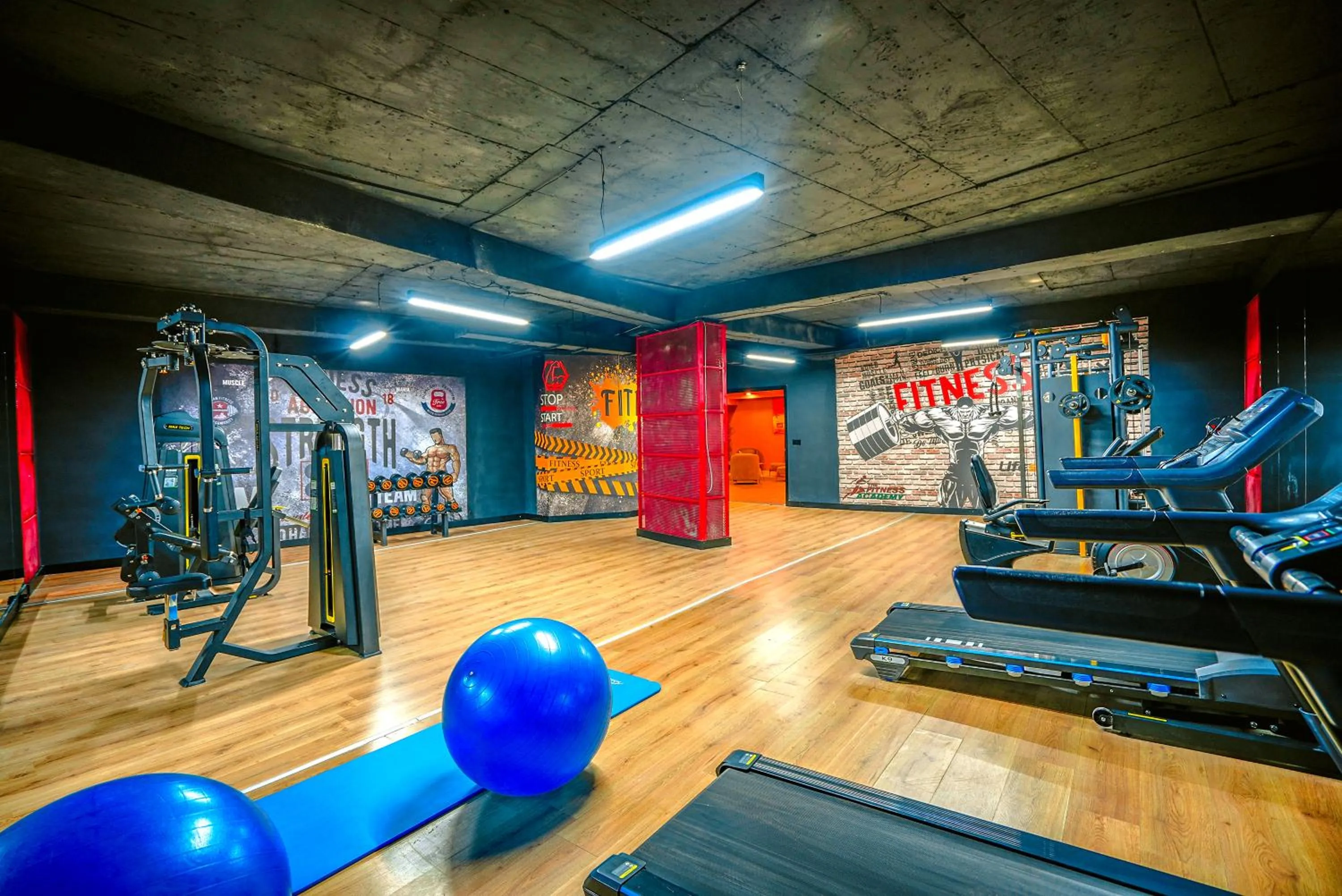 Fitness centre/facilities in Lupo Libero Hotel Spa