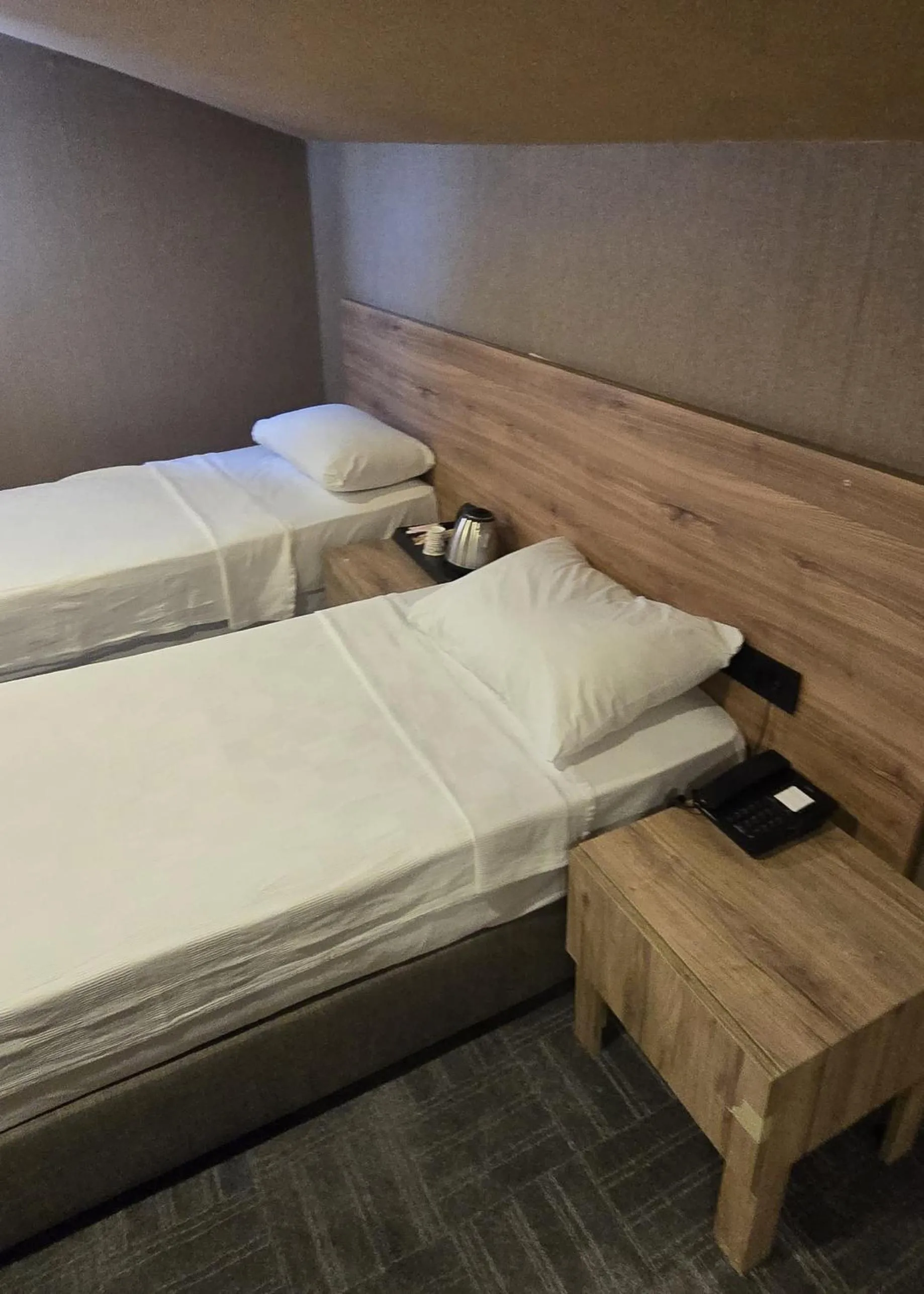 Bed in Lupo Libero Hotel Spa