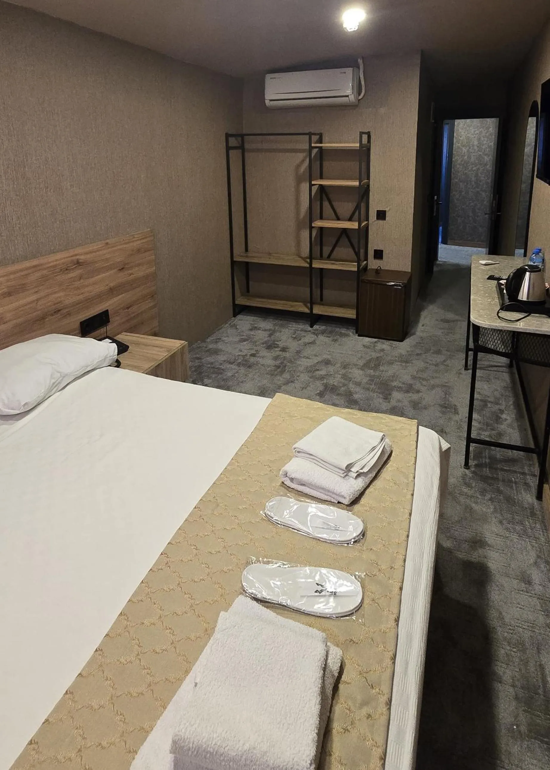 Bed in Lupo Libero Hotel Spa