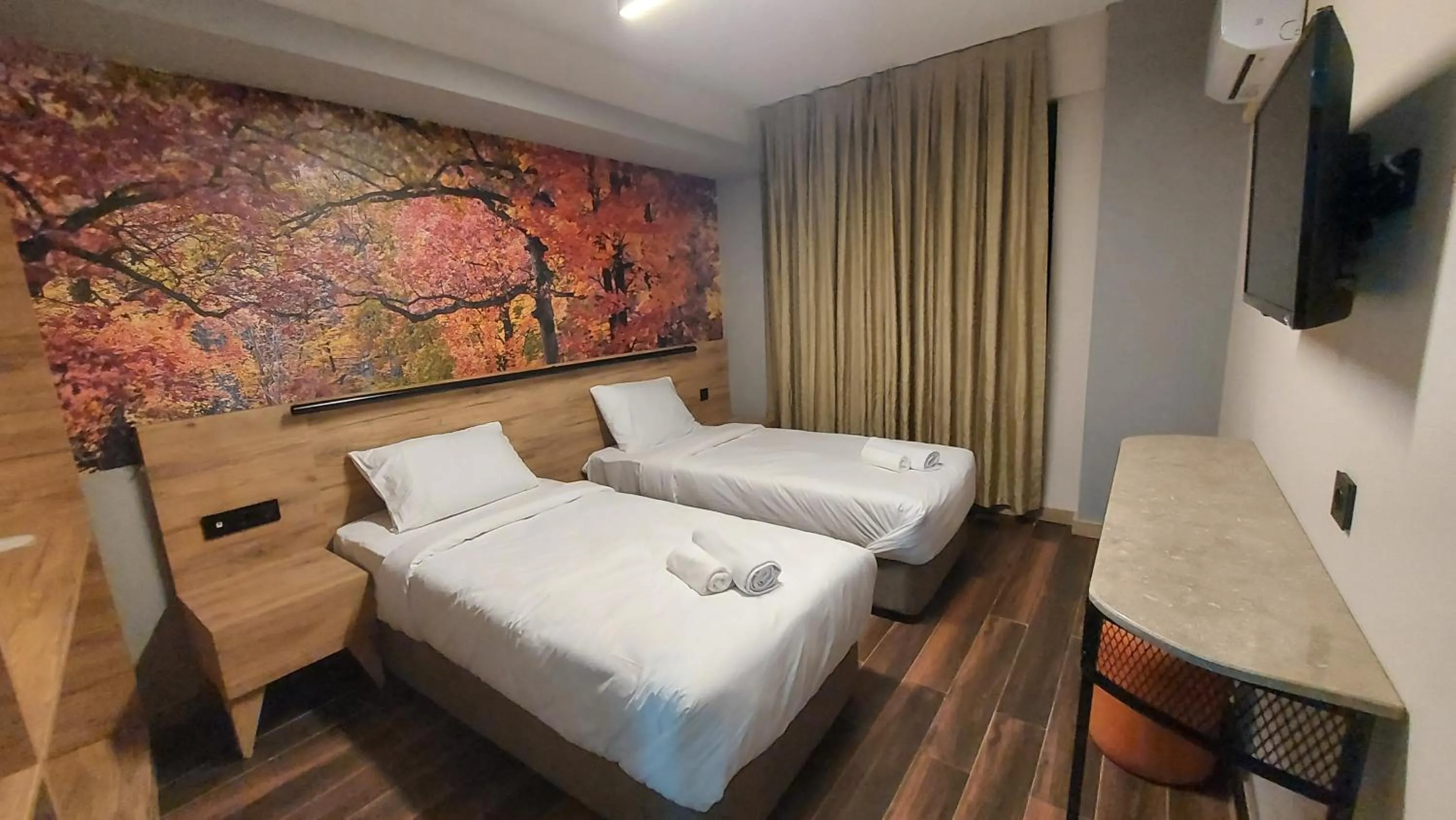 Bed in Lupo Libero Hotel Spa