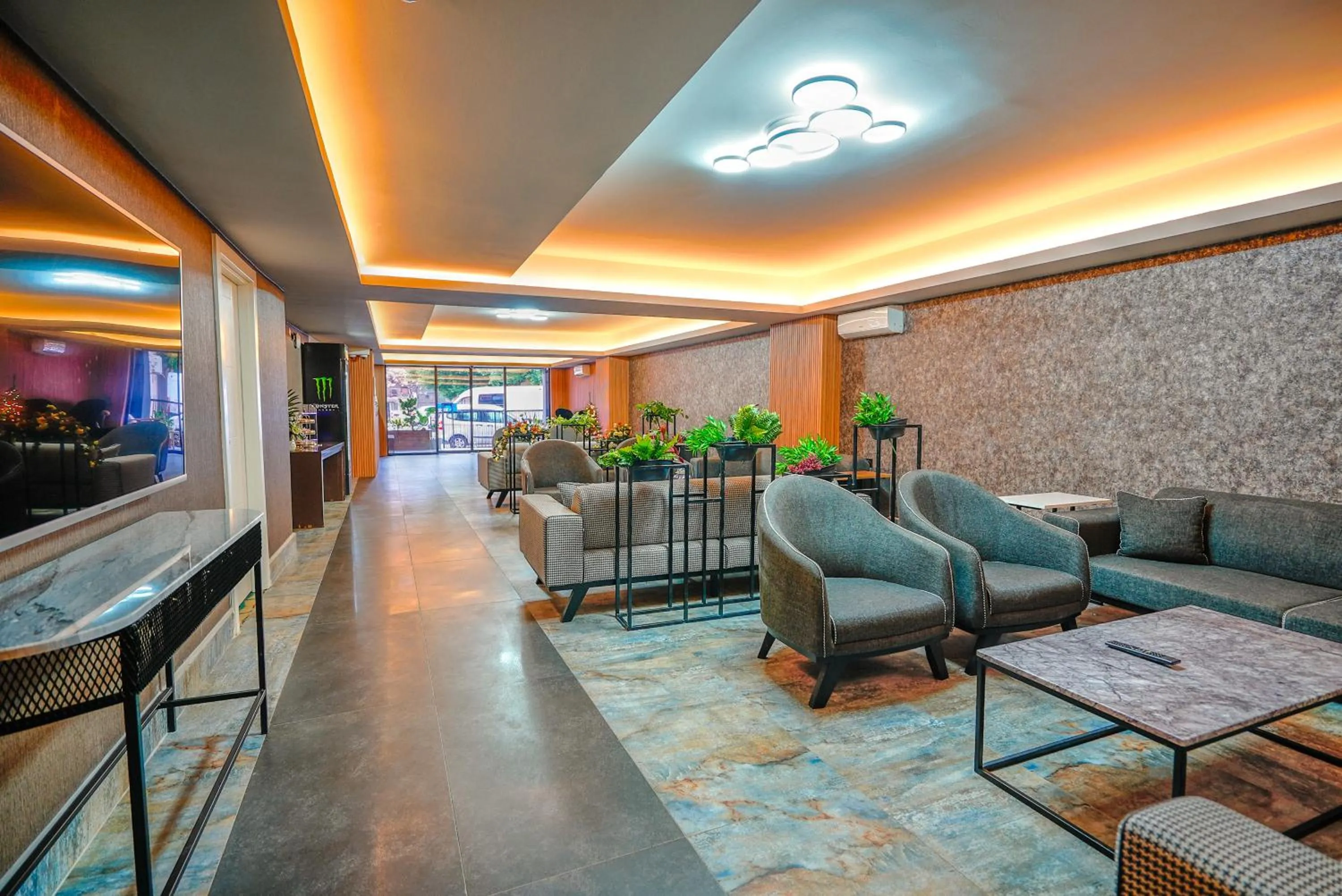 Lobby or reception in Lupo Libero Hotel Spa