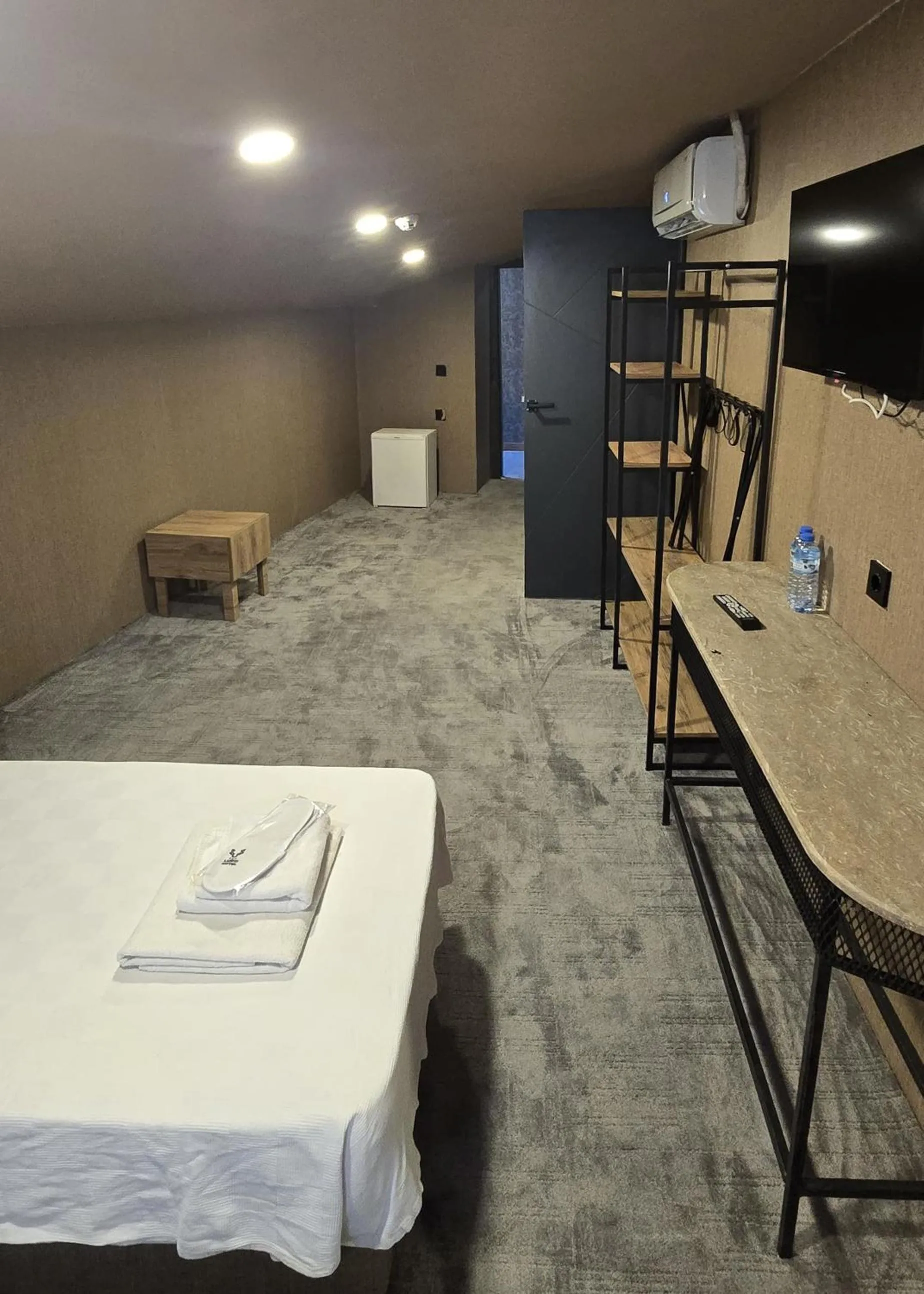 Bed in Lupo Libero Hotel Spa