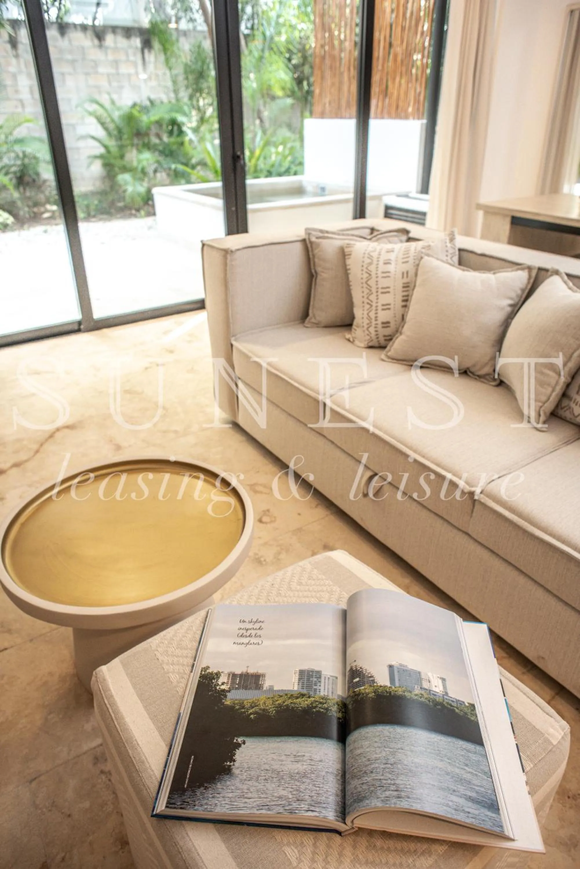 Seating area in Hunab Tulum