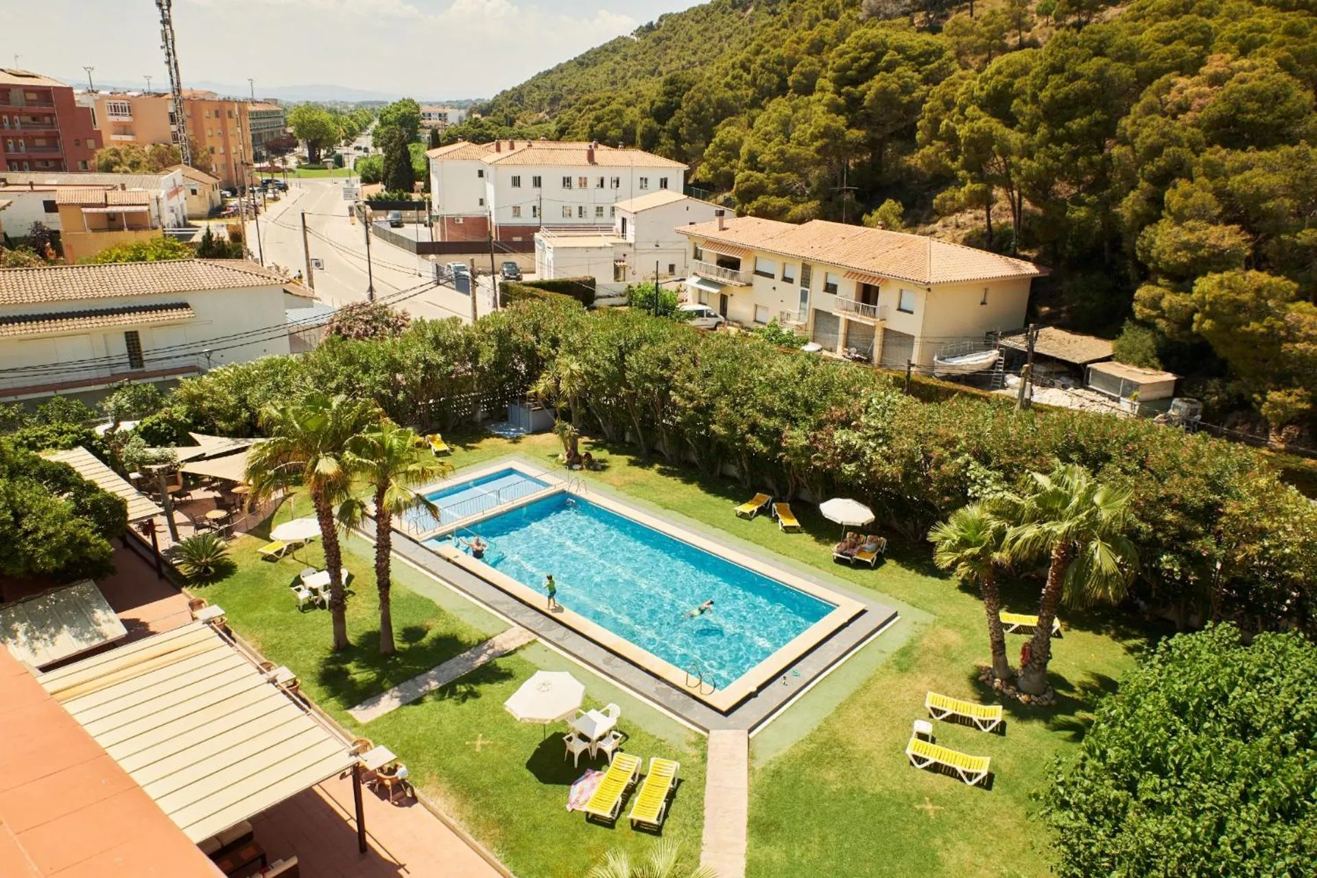 Bird's eye view in Checkin Flamingo