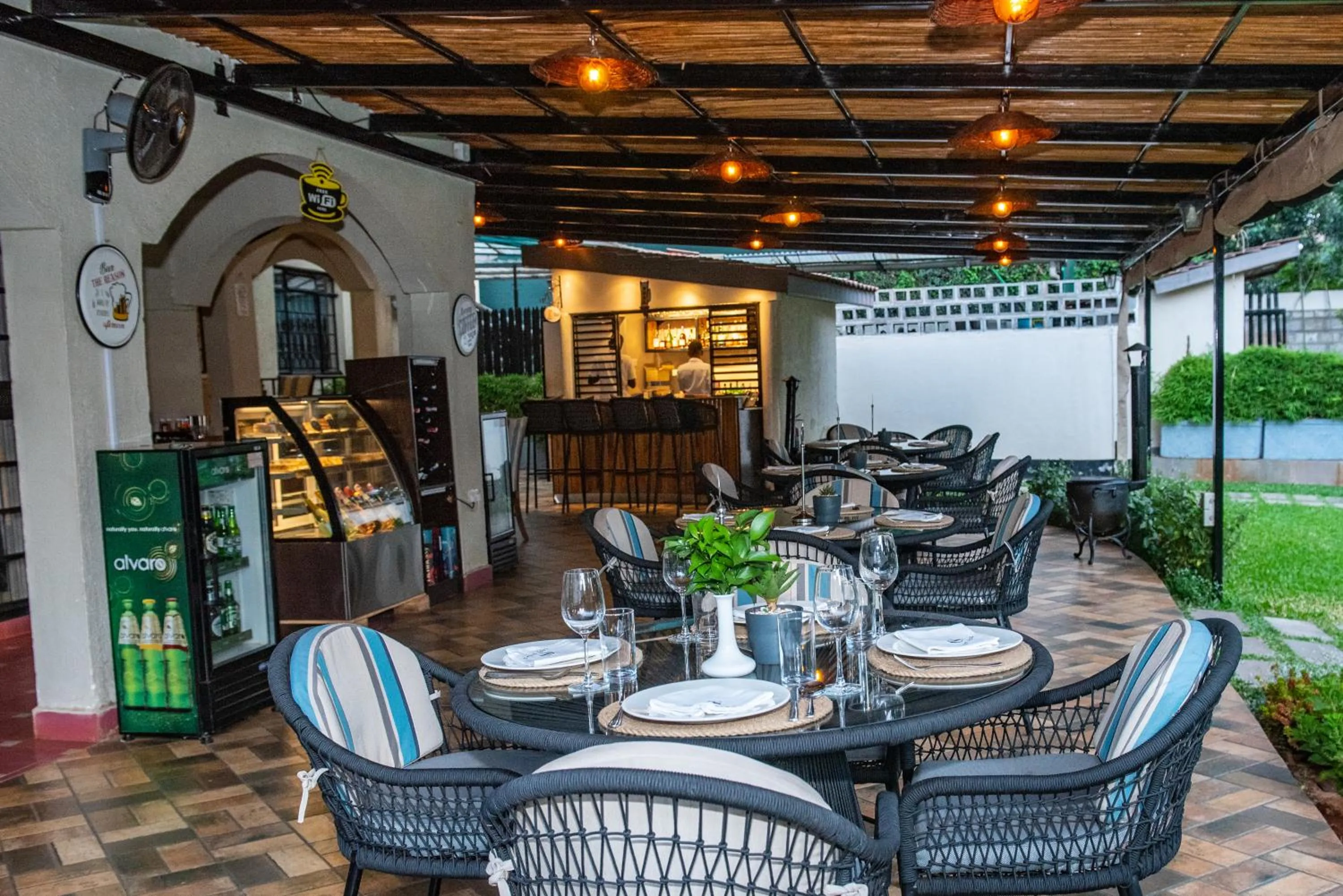 Patio in Cozy Stead Hotel - Garden House, Gigiri