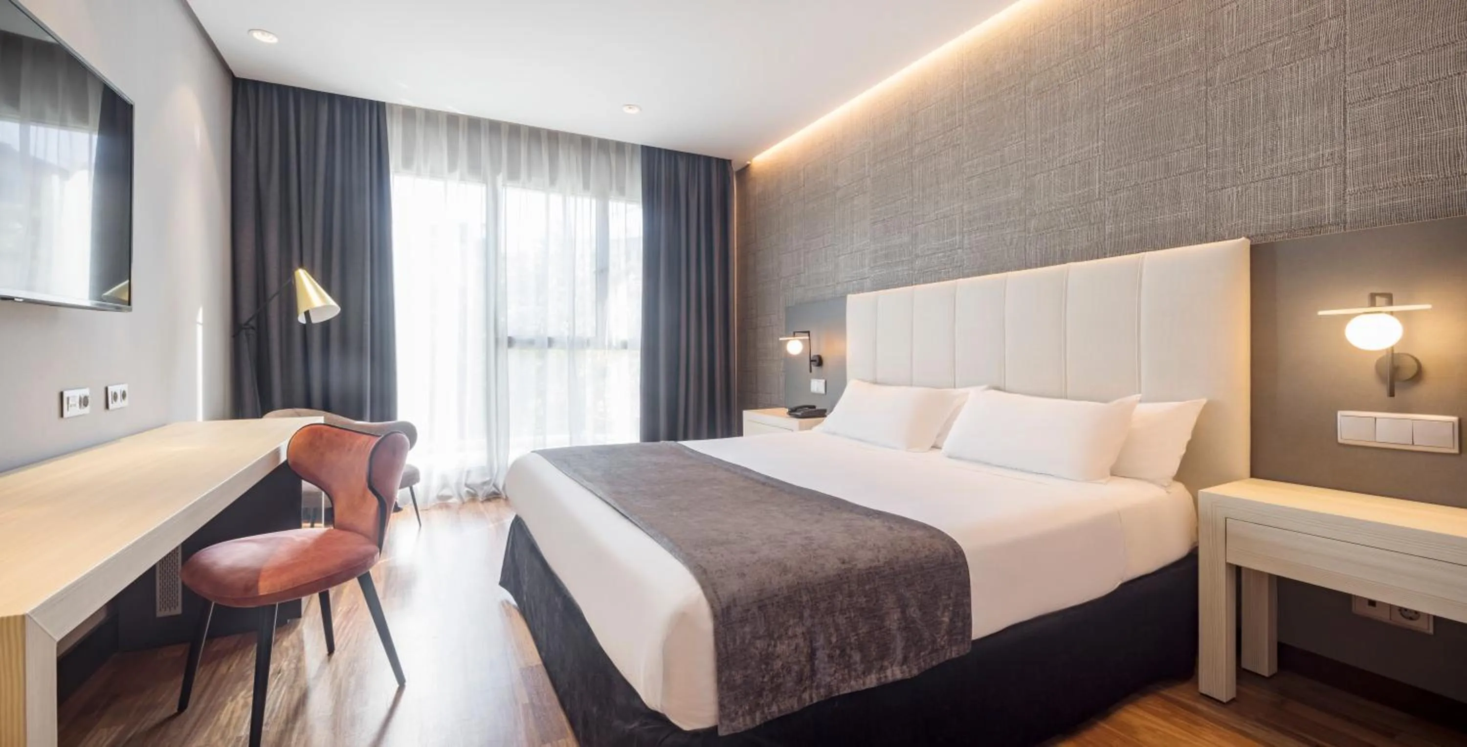 Bedroom, Bed in Ilunion Alcalá Norte