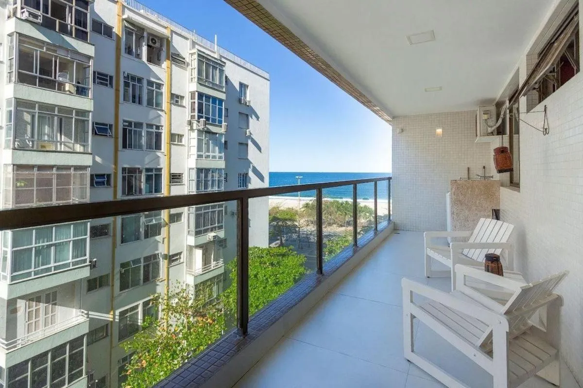 Flat Praia de Copacabana - Pé na Areia