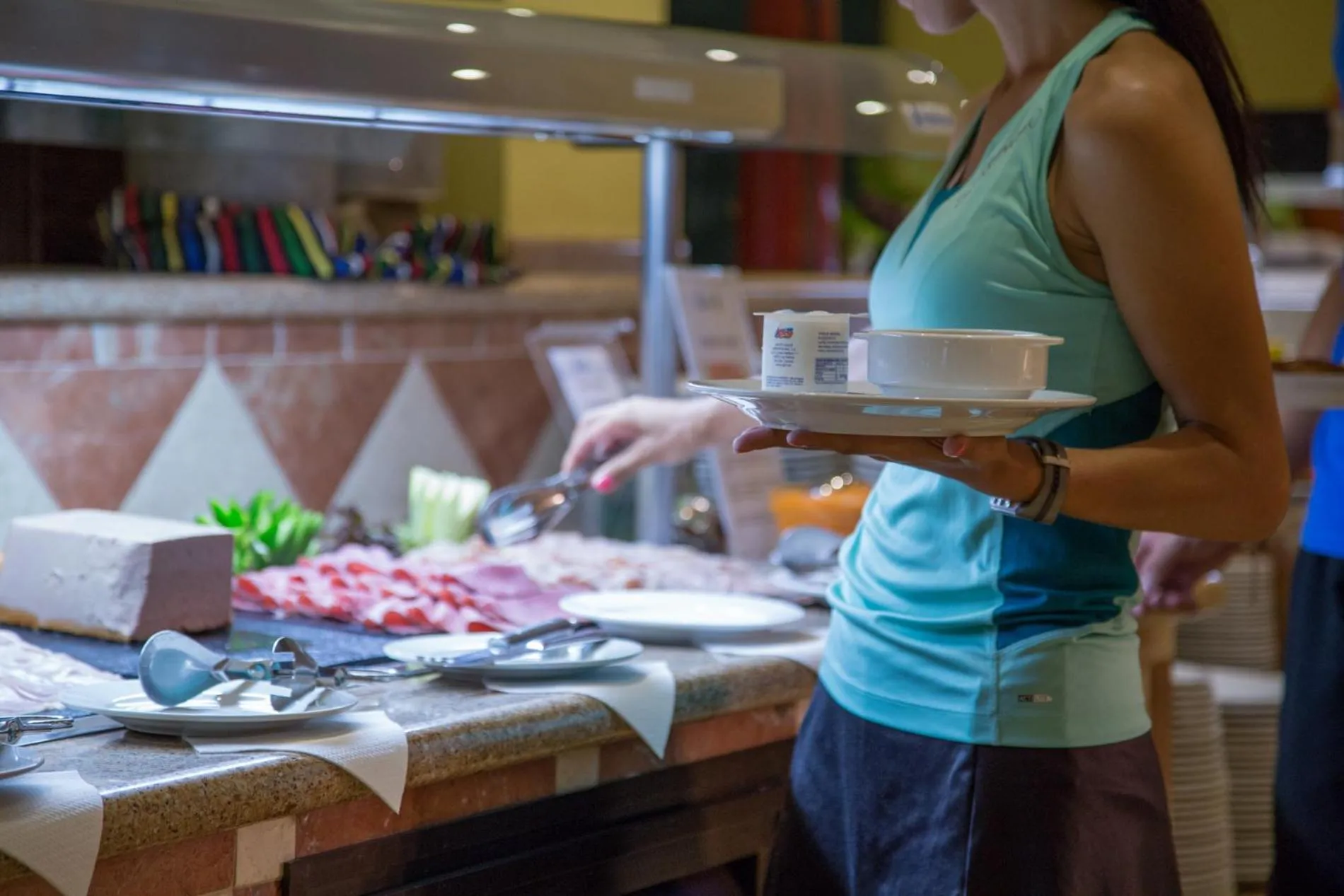 Continental breakfast in Hotel-Apartamento Las Olas