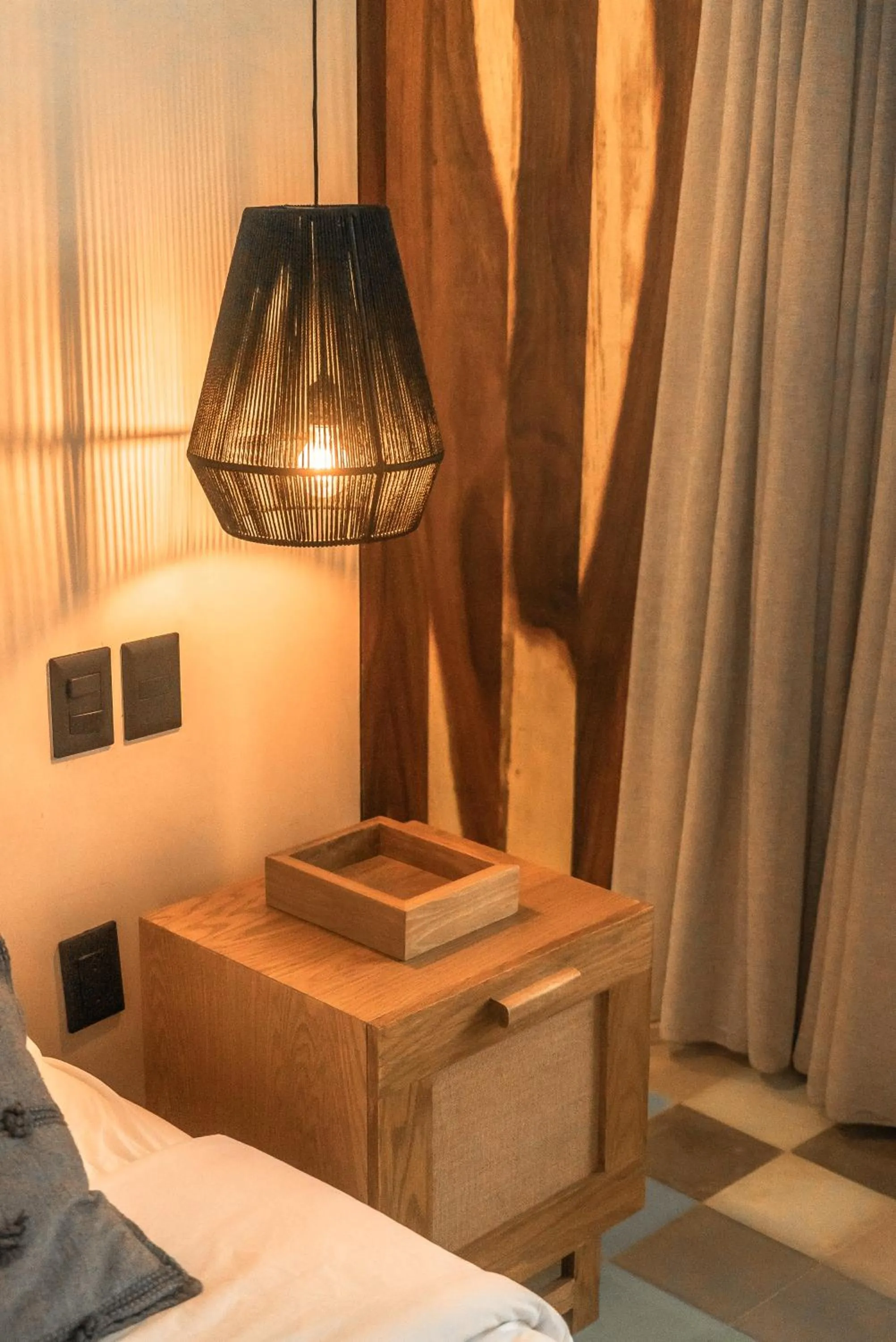 Bedroom, Bed in NAJ Boutique Hotel - Aldea Zama