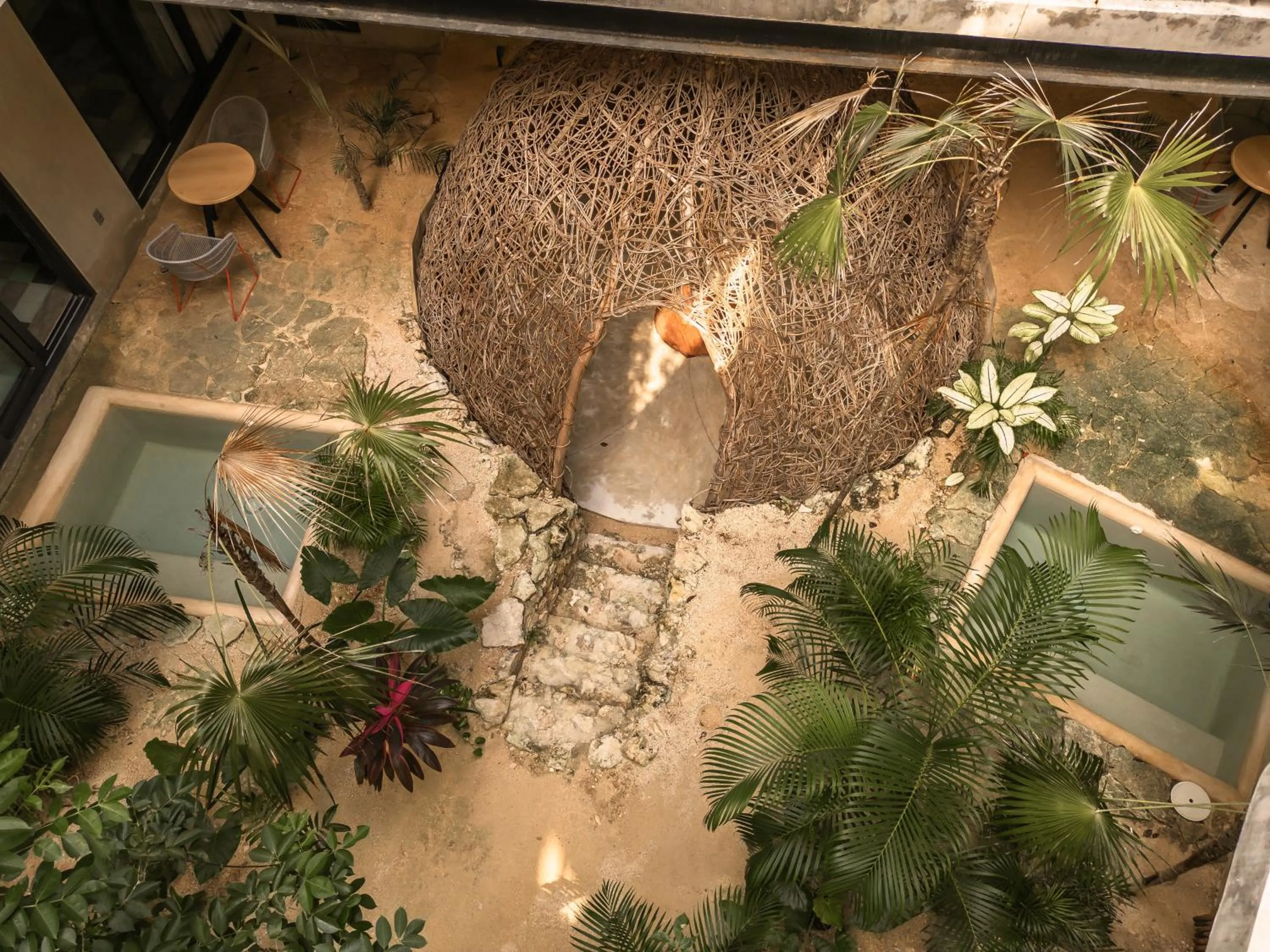 Patio in NAJ Boutique Hotel - Aldea Zama