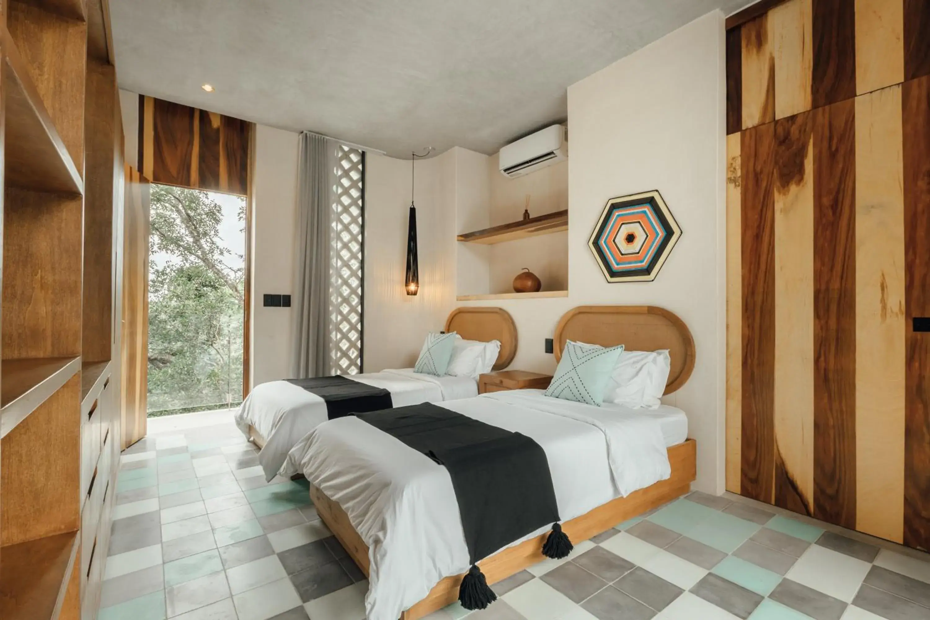 Twin Room with Balcony in NAJ Boutique Hotel - Aldea Zama Twin Room with Balcony in NAJ Boutique Hotel - Aldea Zama