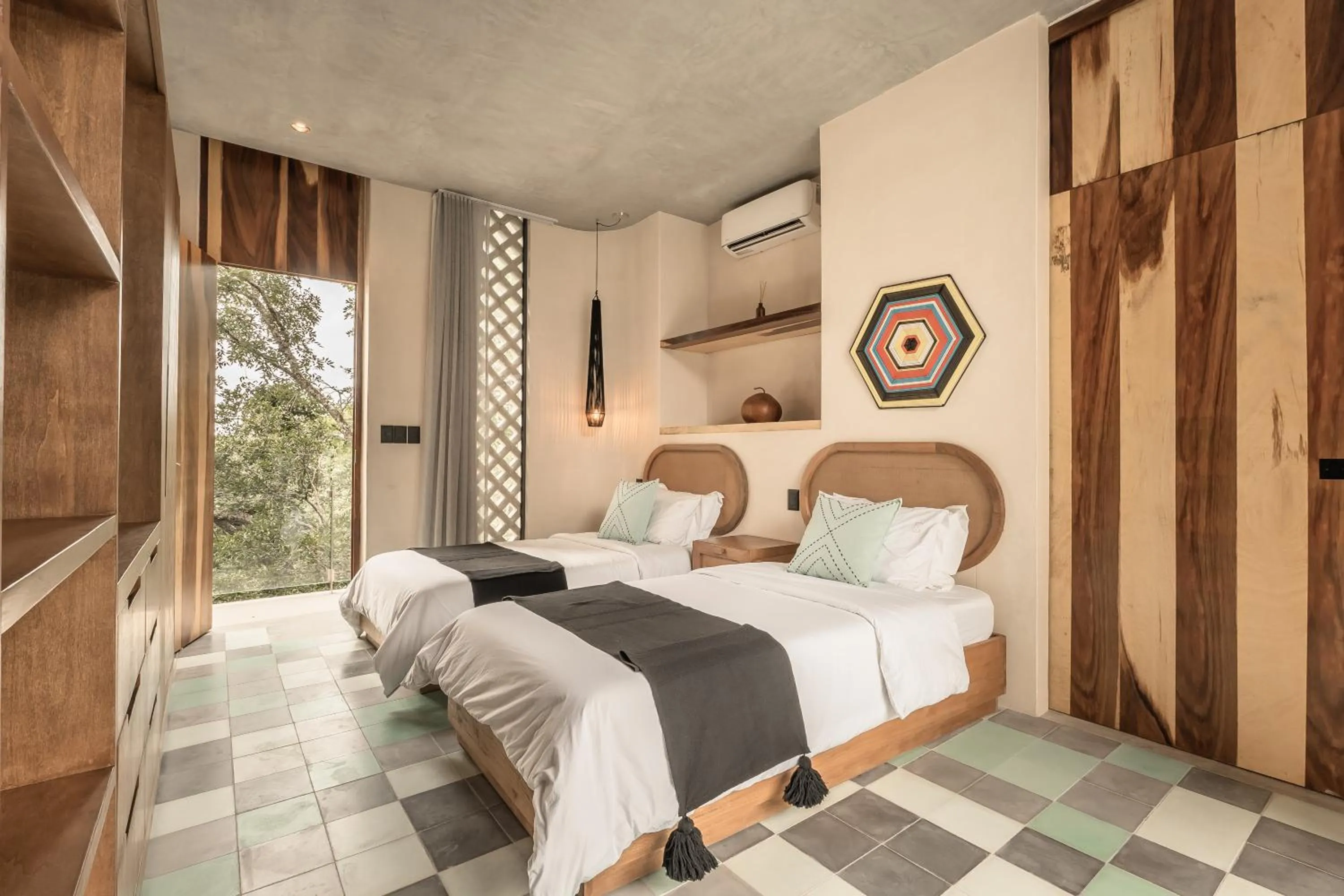 Bedroom, Bed in NAJ Boutique Hotel - Aldea Zama
