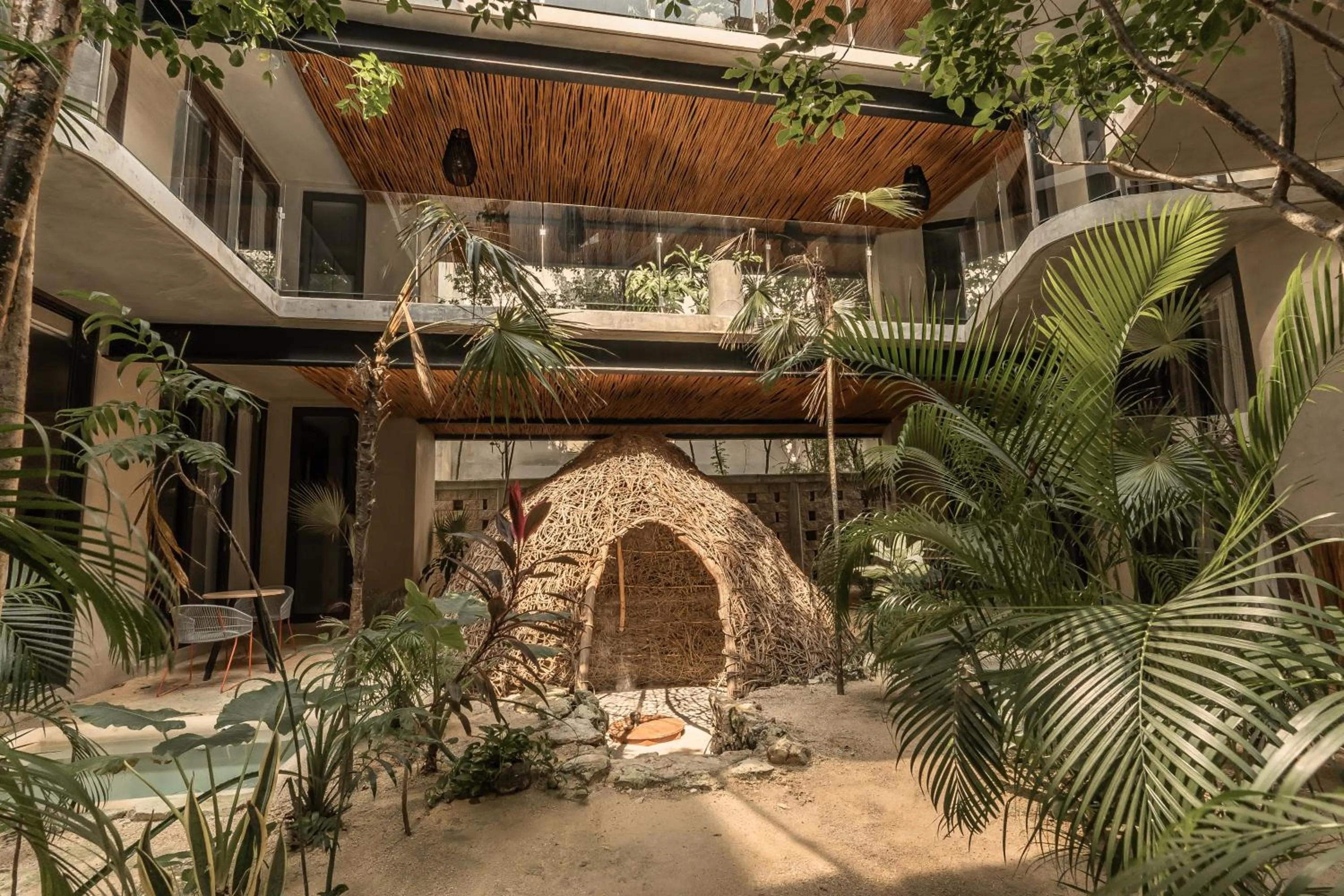 Property building in NAJ Boutique Hotel - Aldea Zama