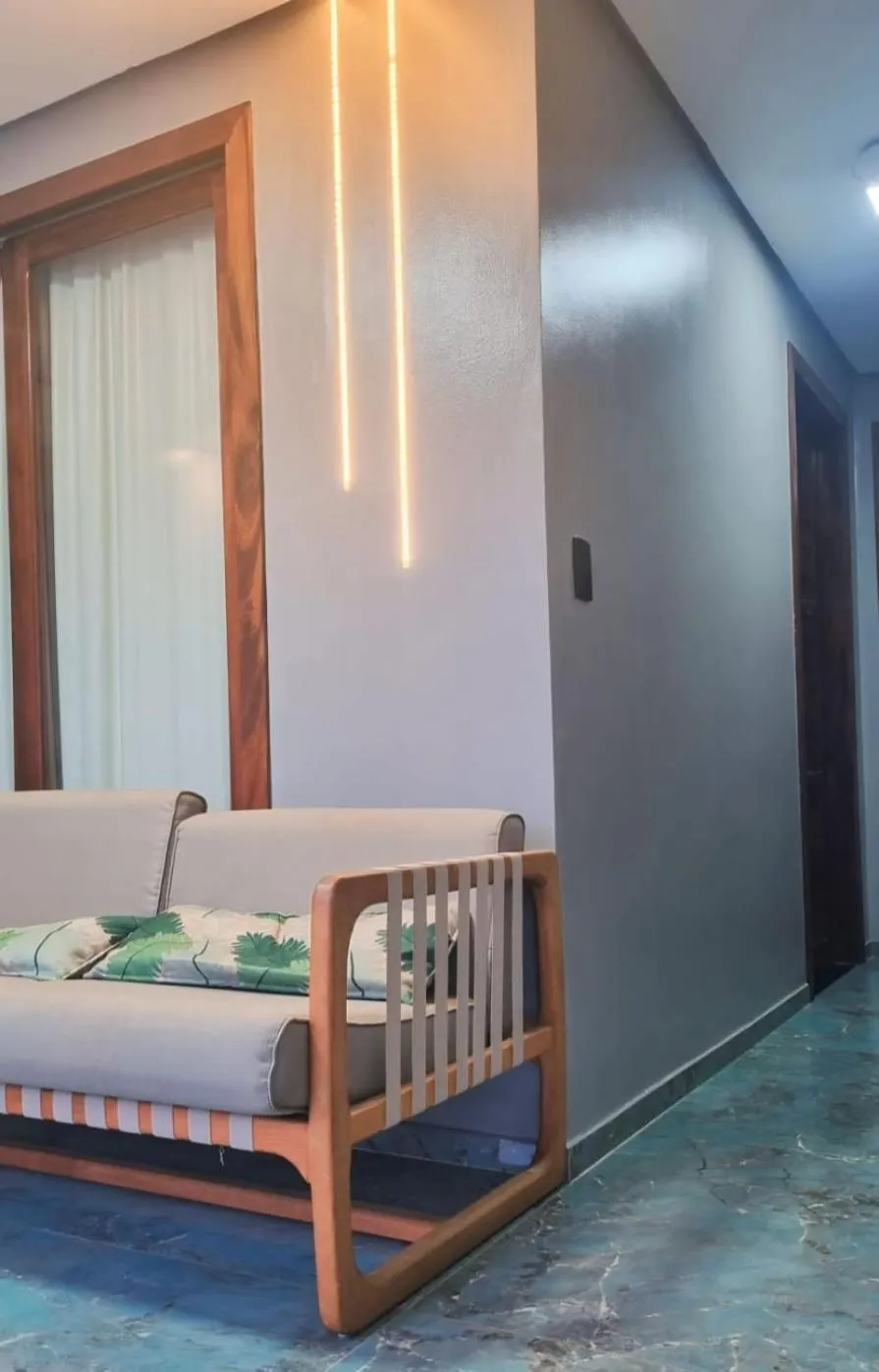 Bed in Milos Hotel Icaraizinho