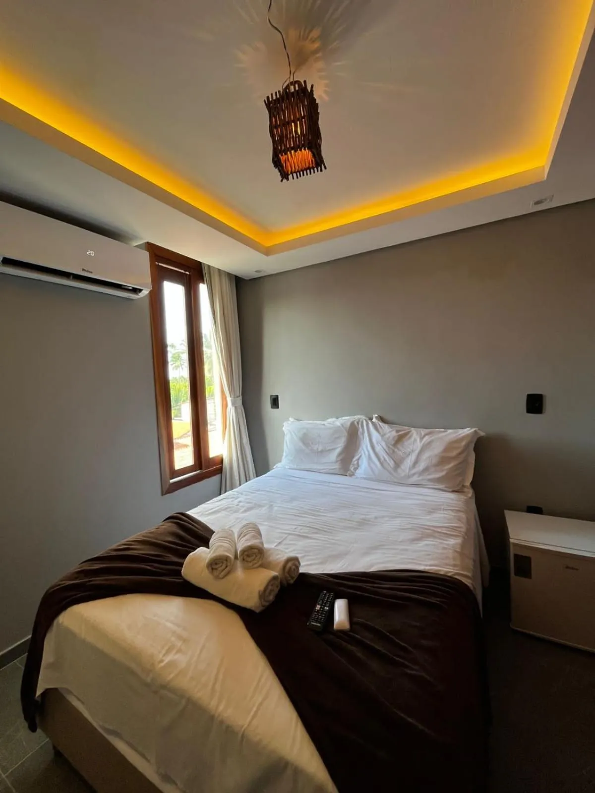 Photo of the whole room, Bed in Milos Hotel Icaraizinho