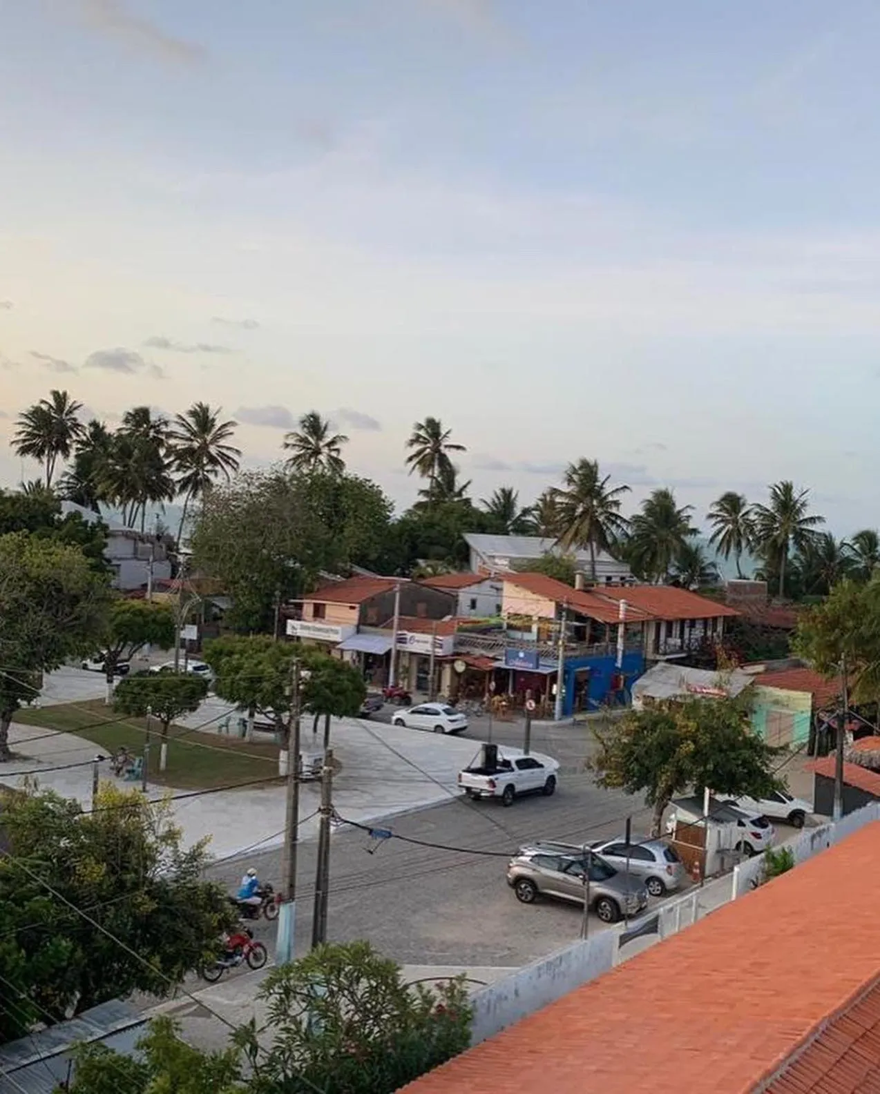 Balcony/Terrace in Milos Hotel Icaraizinho