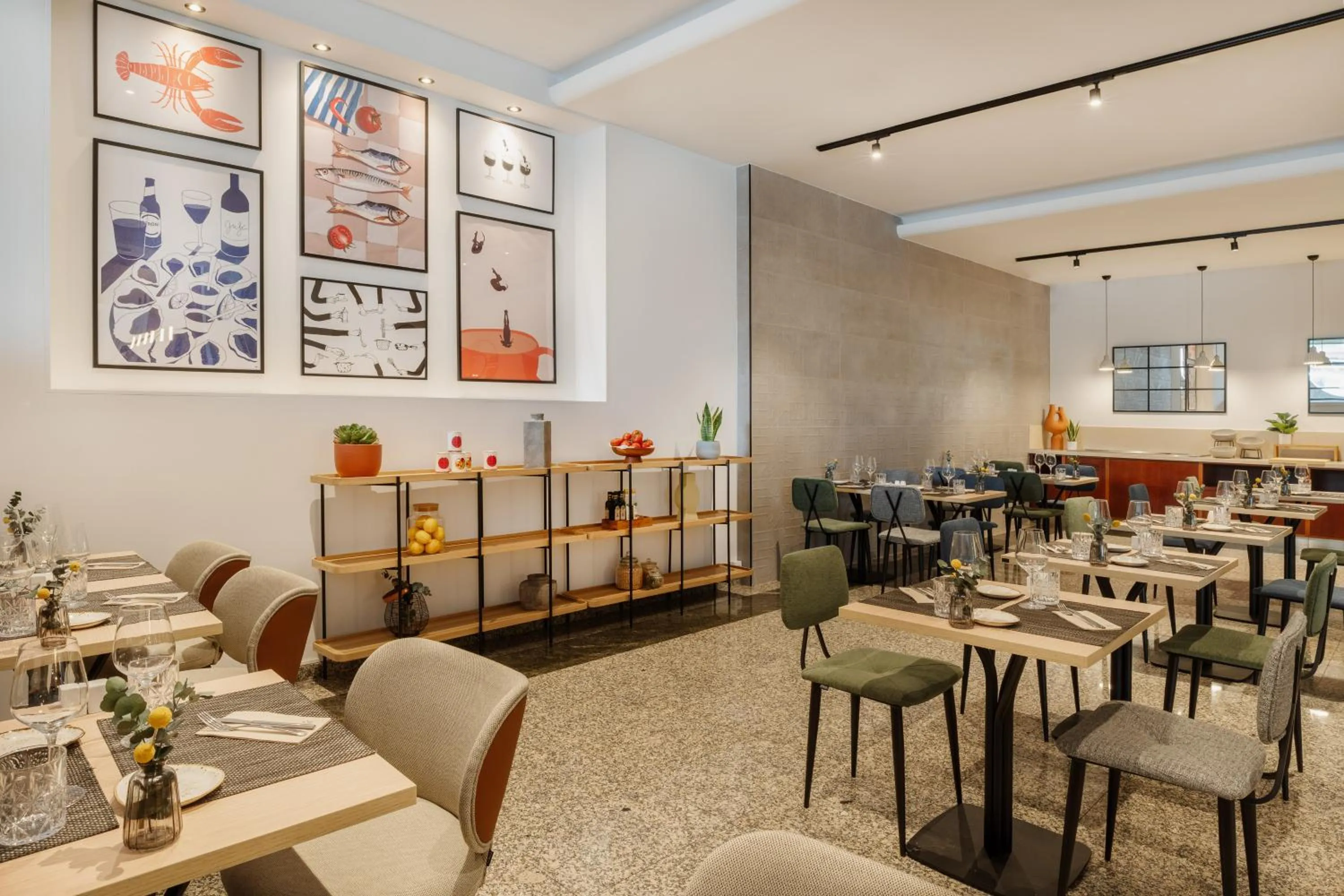 Restaurant/places to eat in Hotel Santiago Plaza Affiliated by Meliá