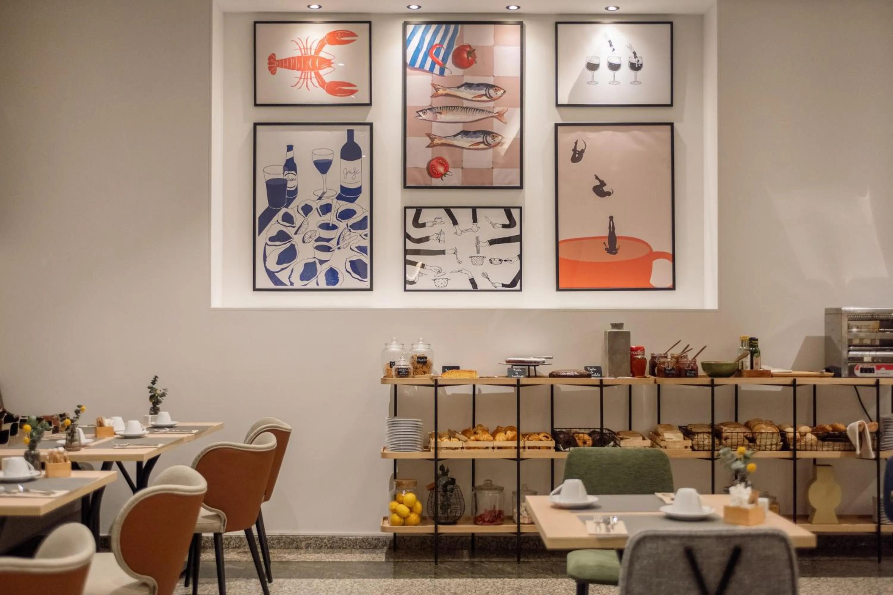 Restaurant/places to eat in Hotel Santiago Plaza Affiliated by Meliá