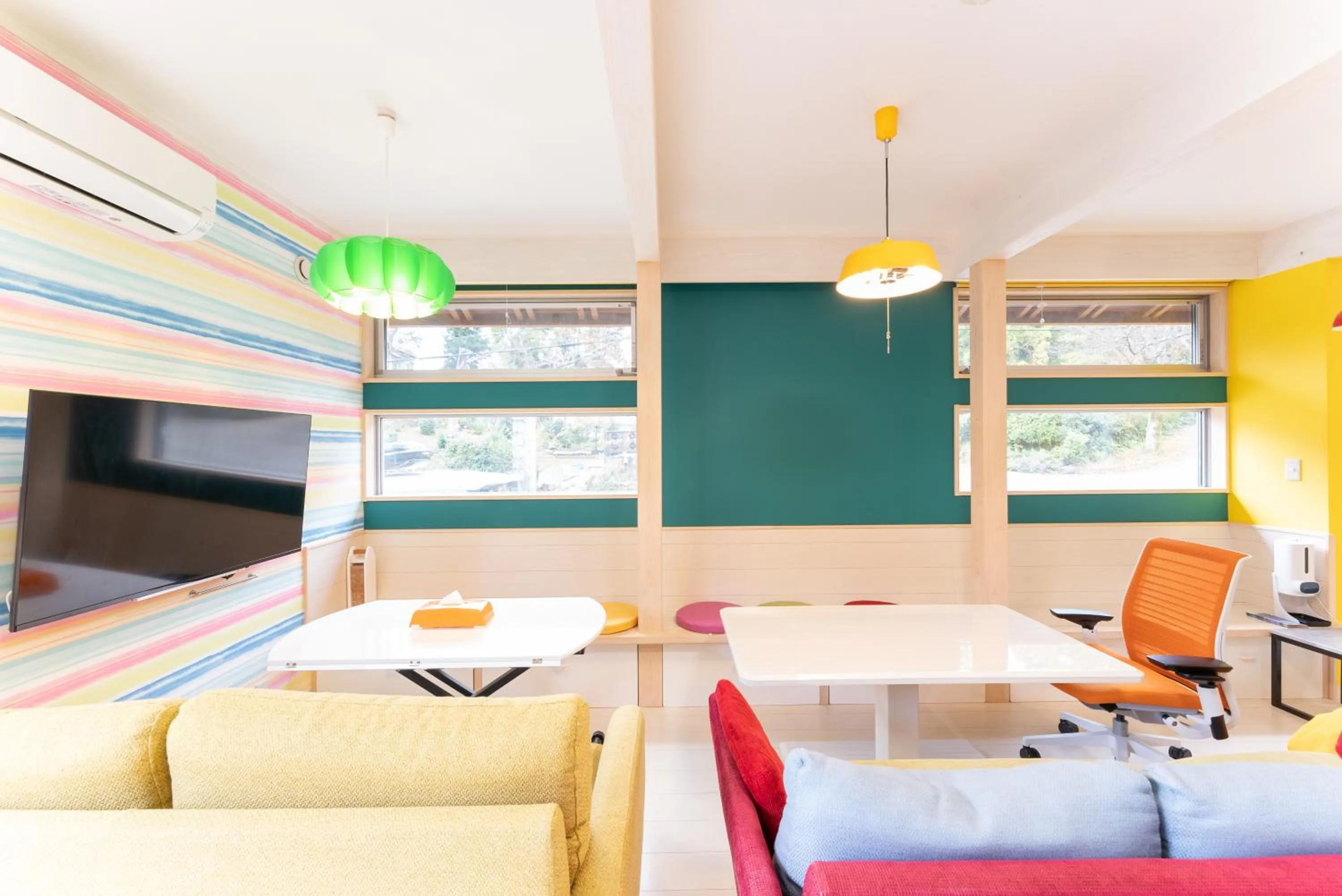 Living room in ビタミンハウス伊豆高原 - vitaminhouse IZUKOGEN