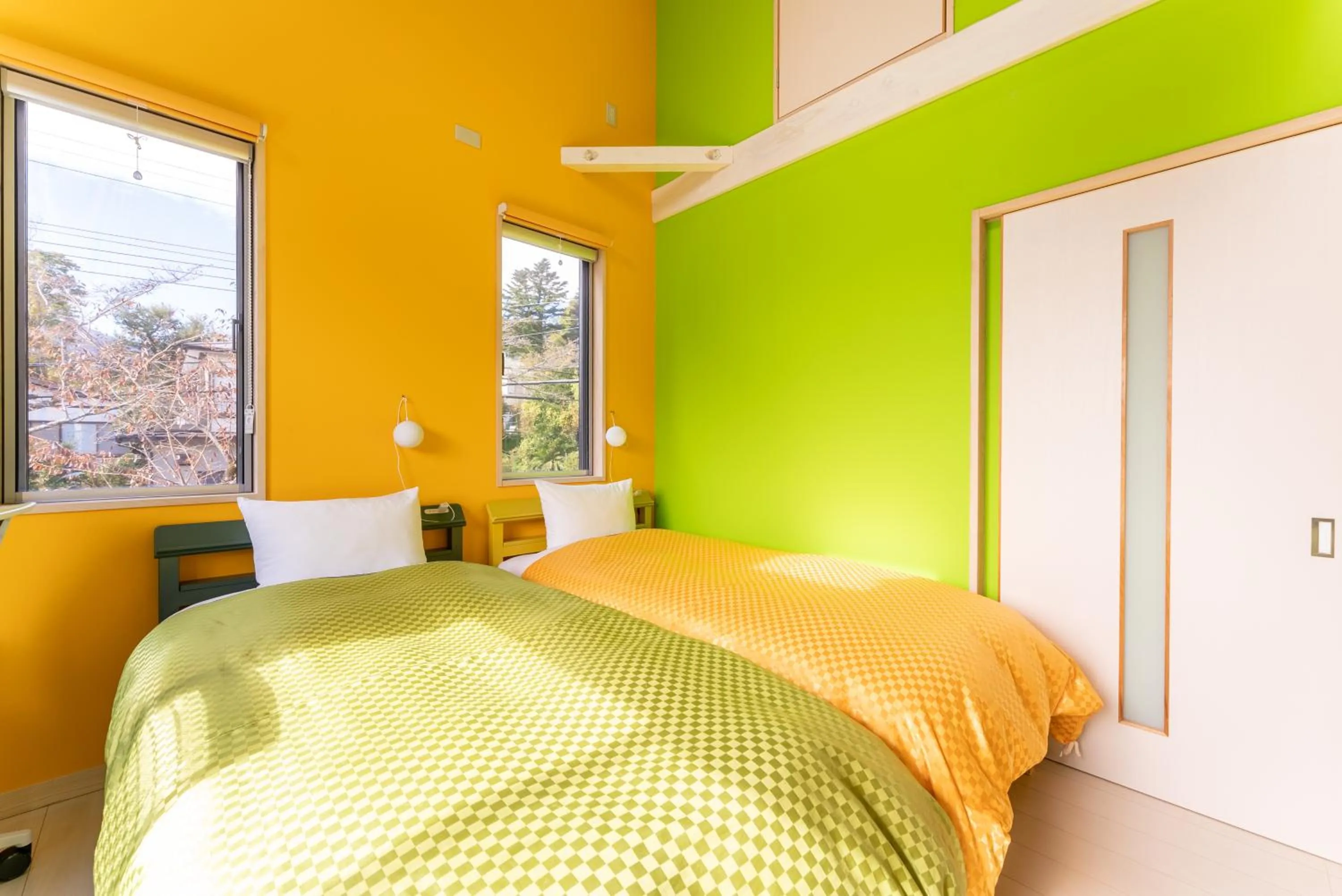 Bed in ビタミンハウス伊豆高原 - vitaminhouse IZUKOGEN