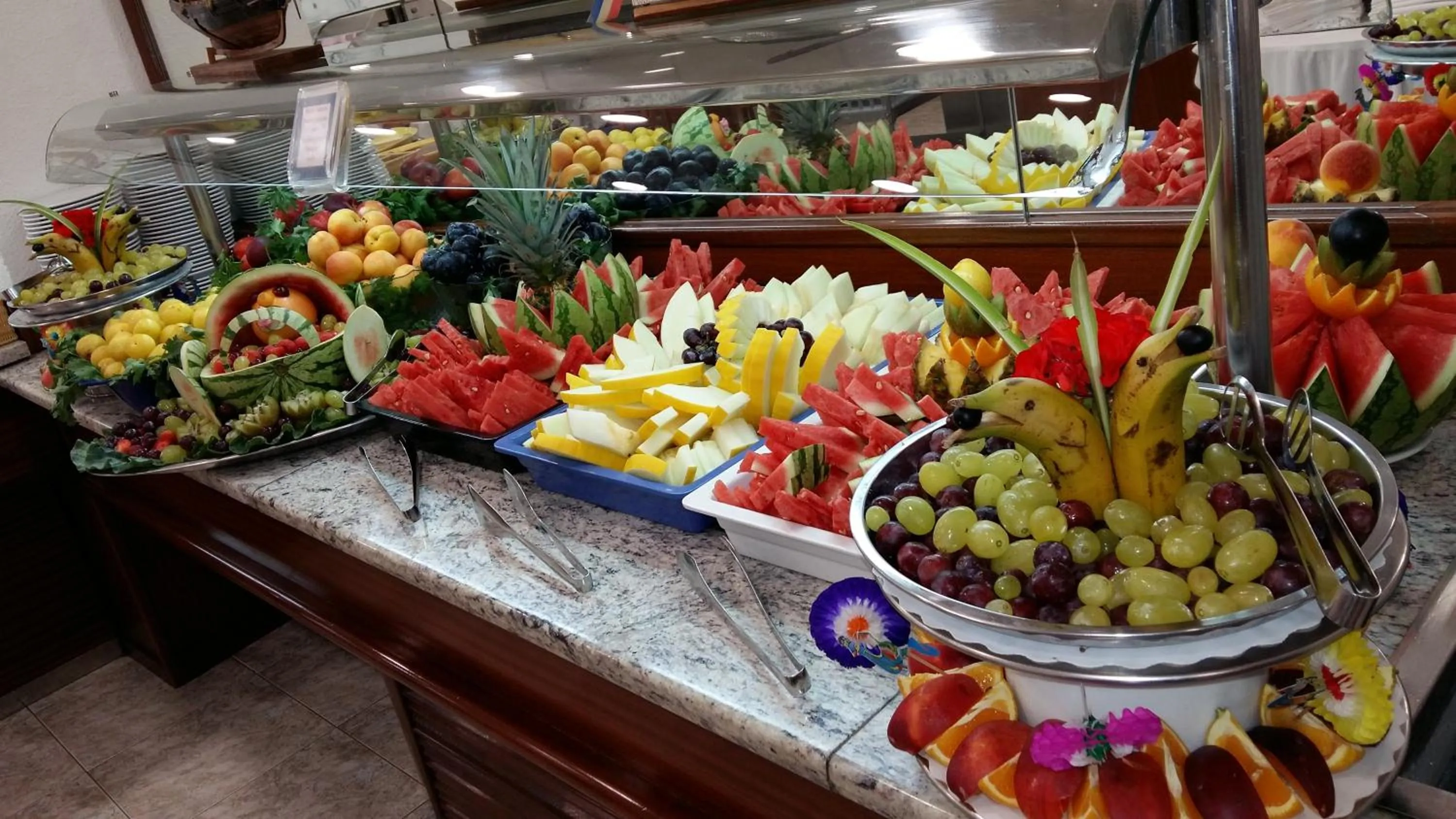 Food and drinks in Hotel Internacional