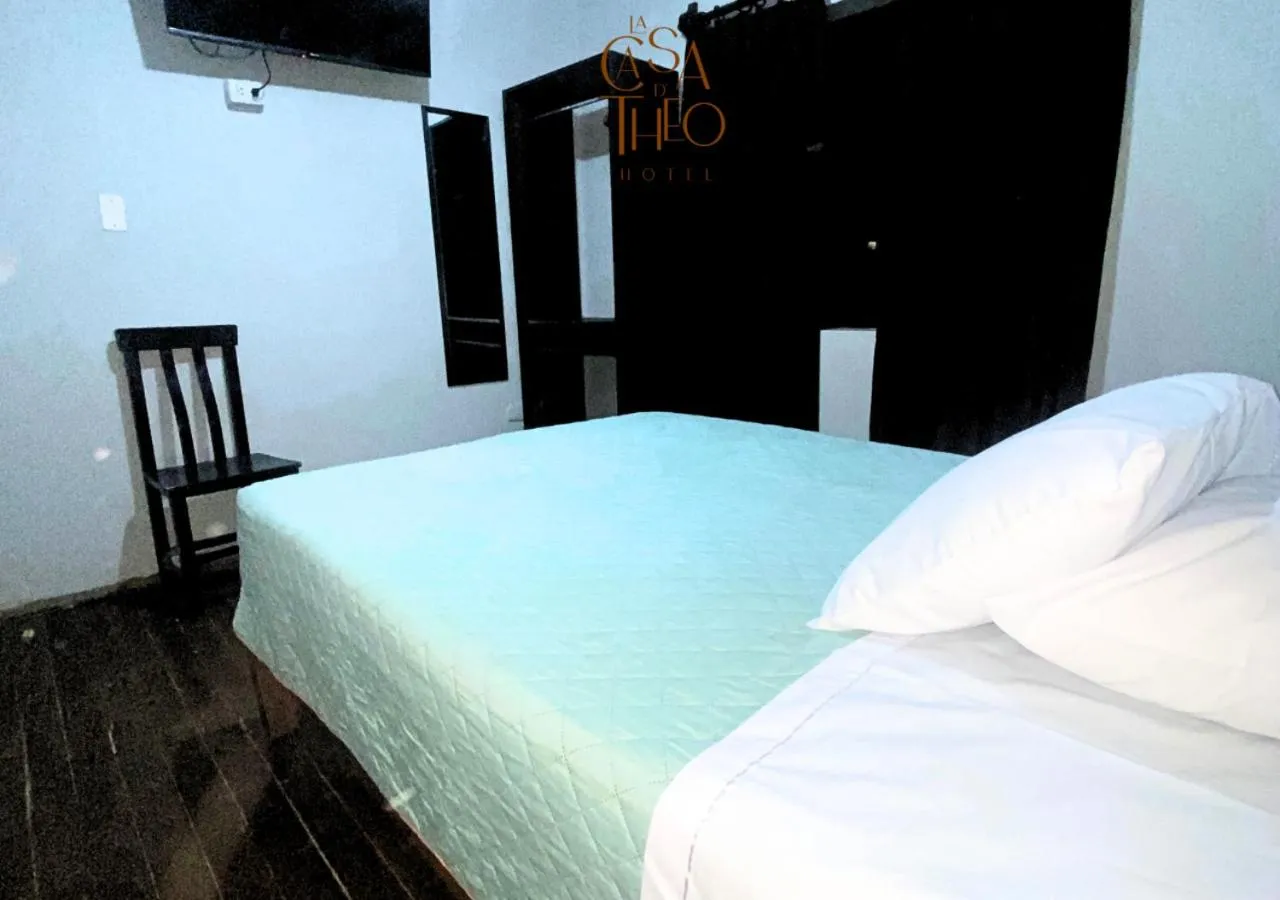 Bed in La casa de theo