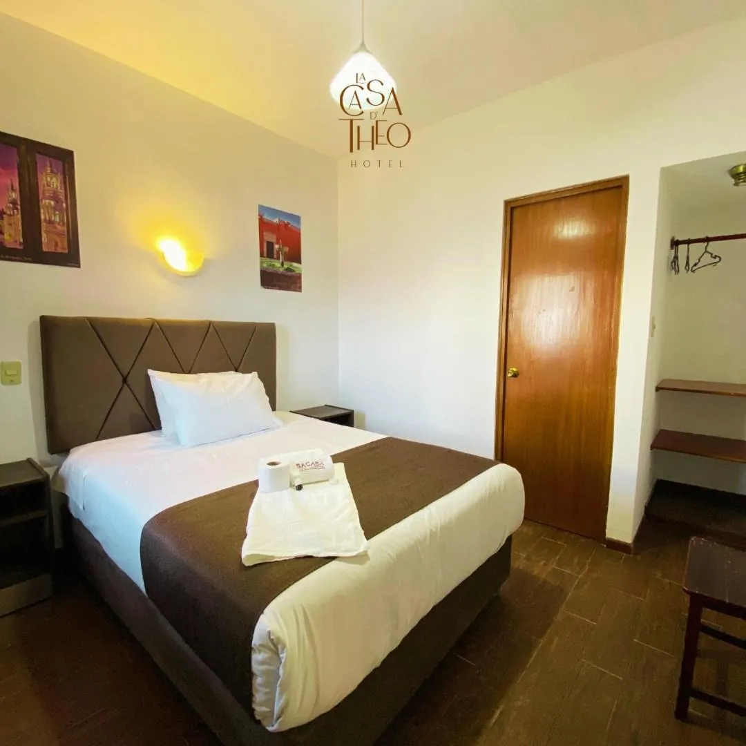 Bed in La casa de theo