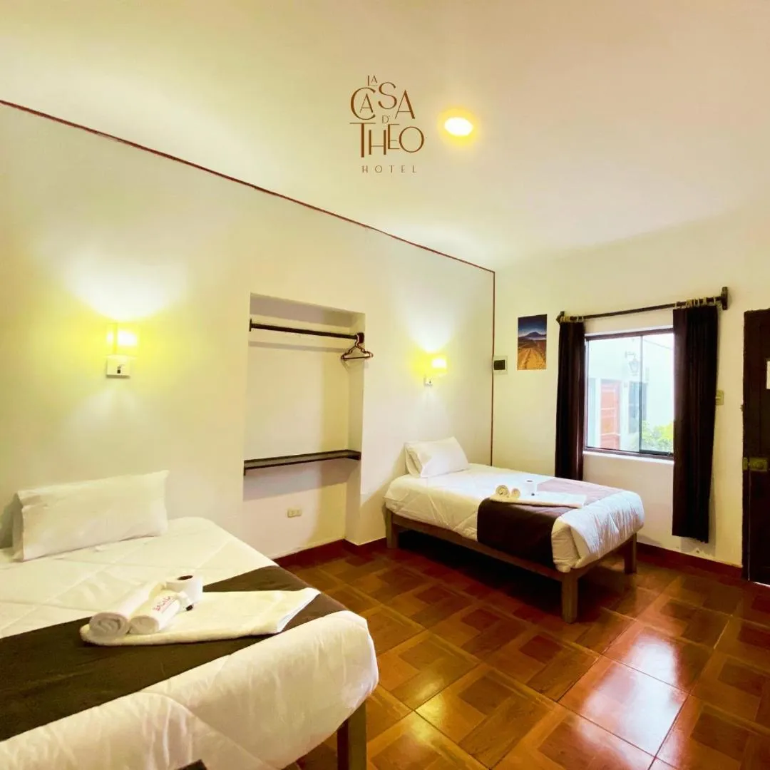 Bed in La casa de theo