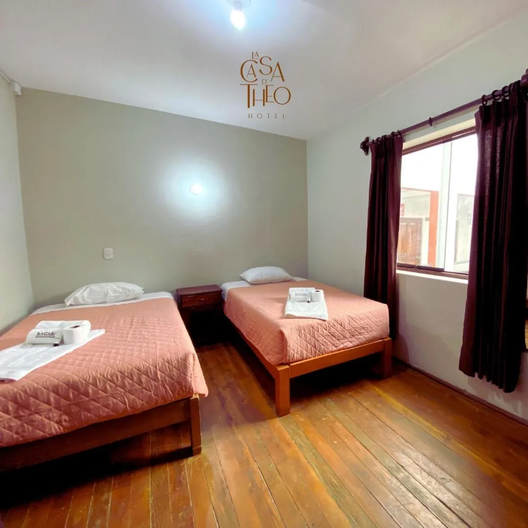 Bed in La casa de theo