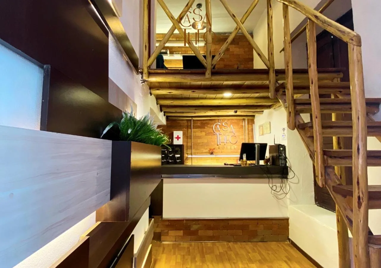 Lobby or reception in La casa de theo