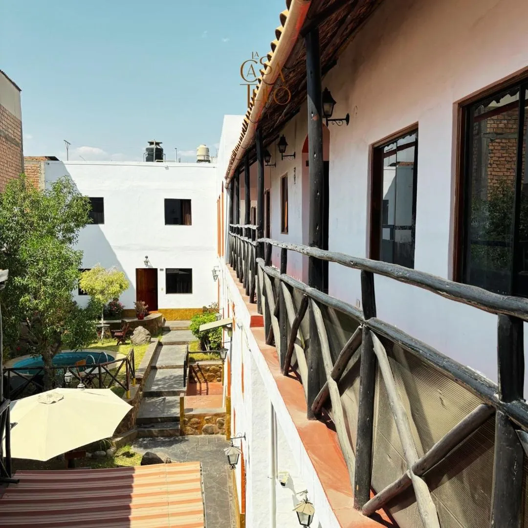 View (from property/room) in La casa de theo