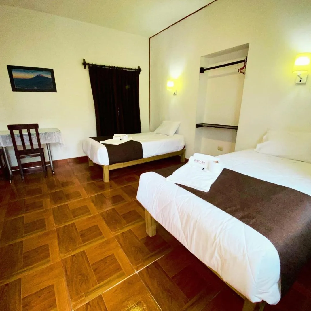 Bed in La casa de theo