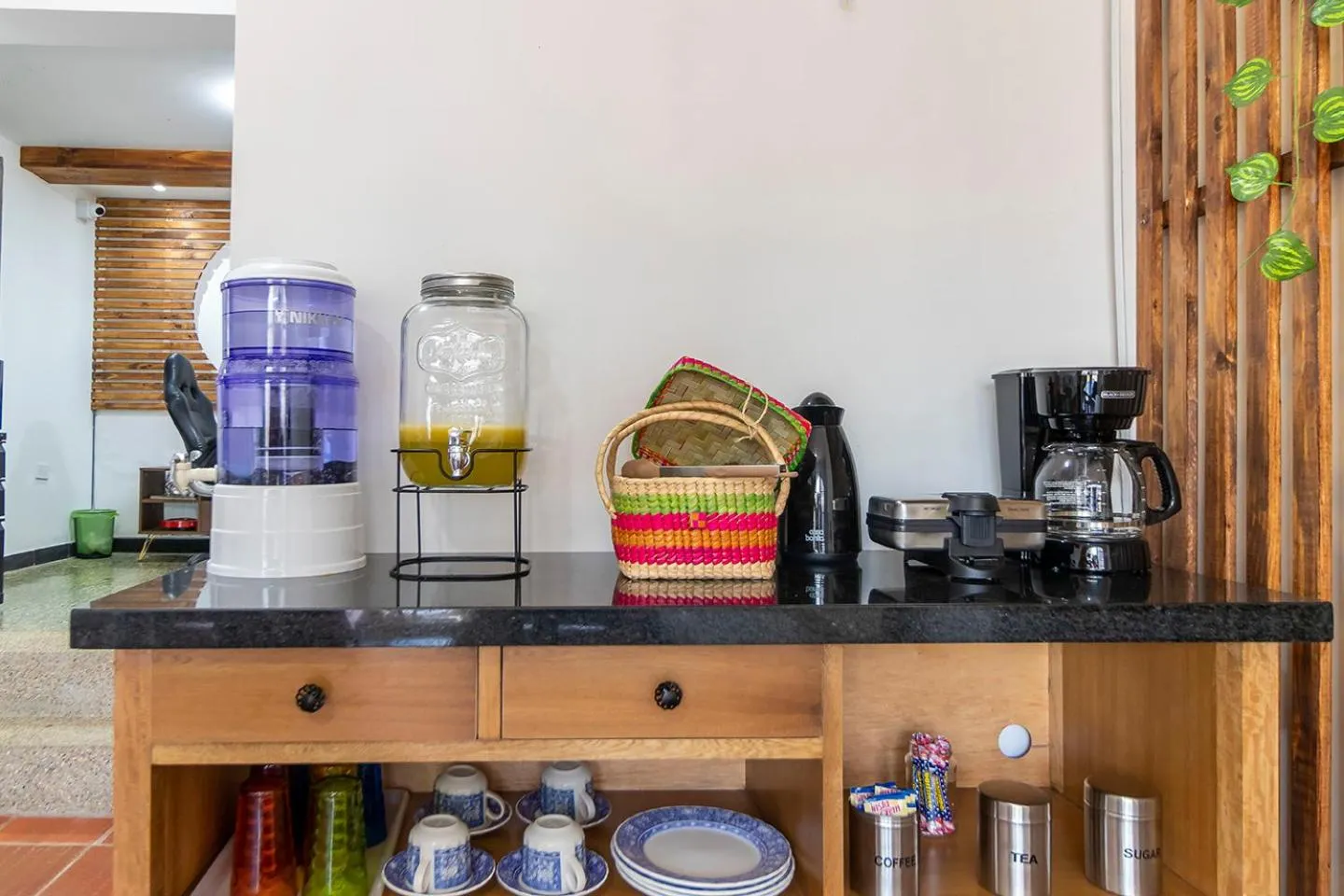 Coffee/tea facilities in Corazon del Molino Corferias Bogota- Embajada Americana