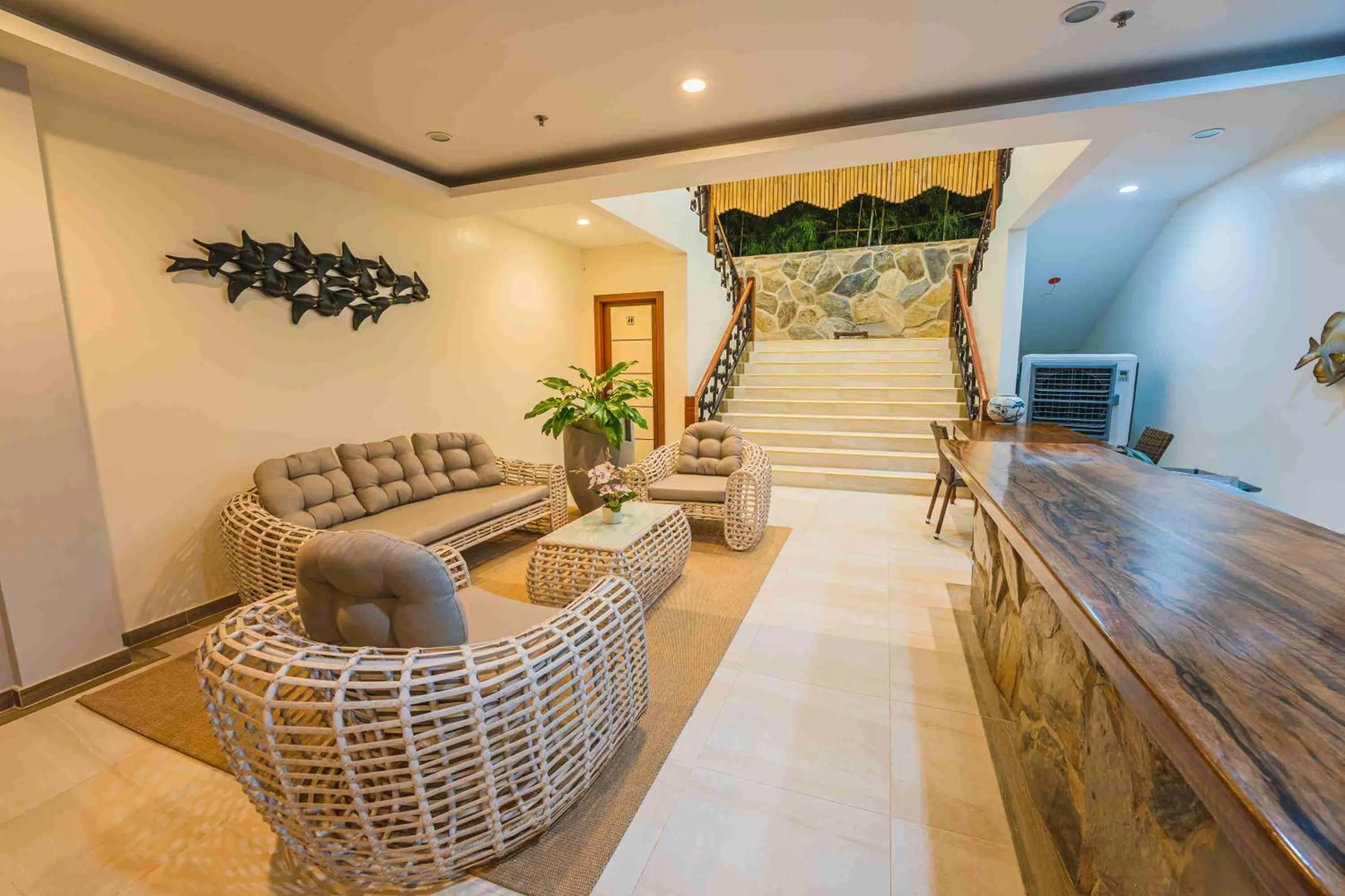 Lobby or reception in Ora Beach Resort