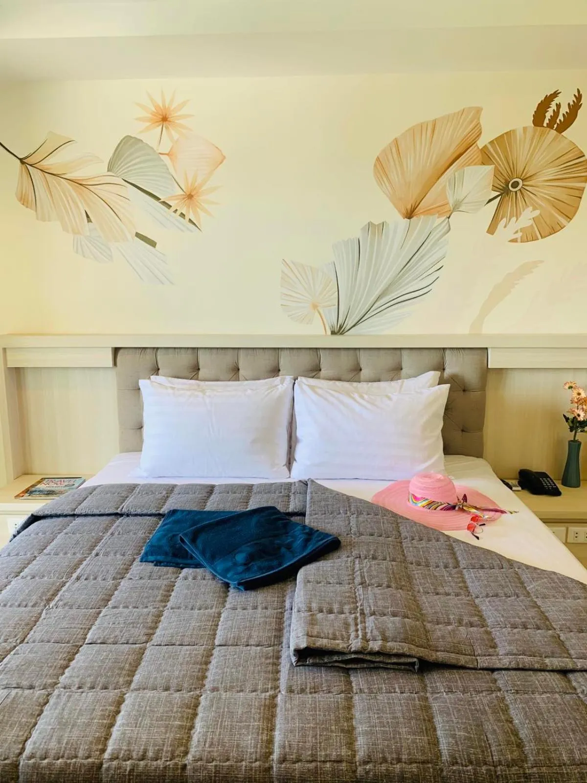 towels, Bed in Ora Beach Resort