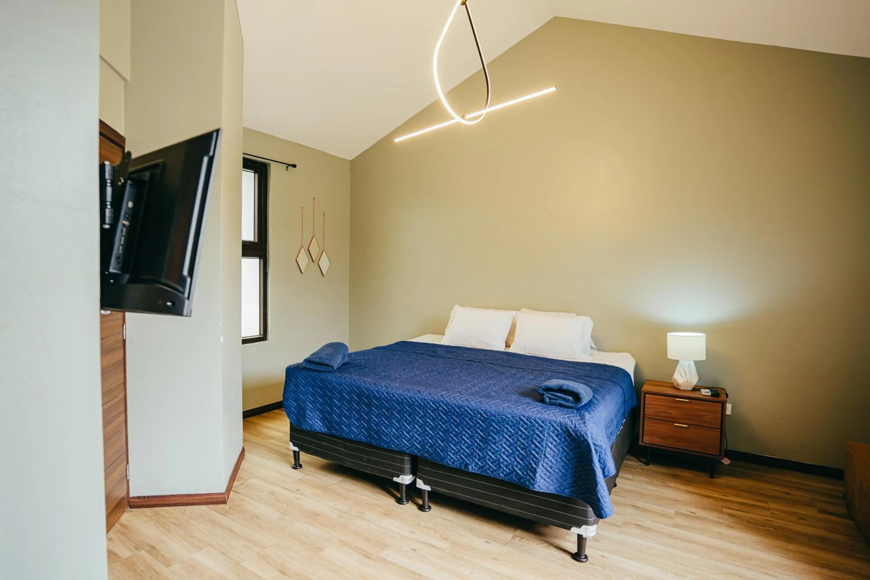 Bedroom, Bed in Hotel Villas Santander